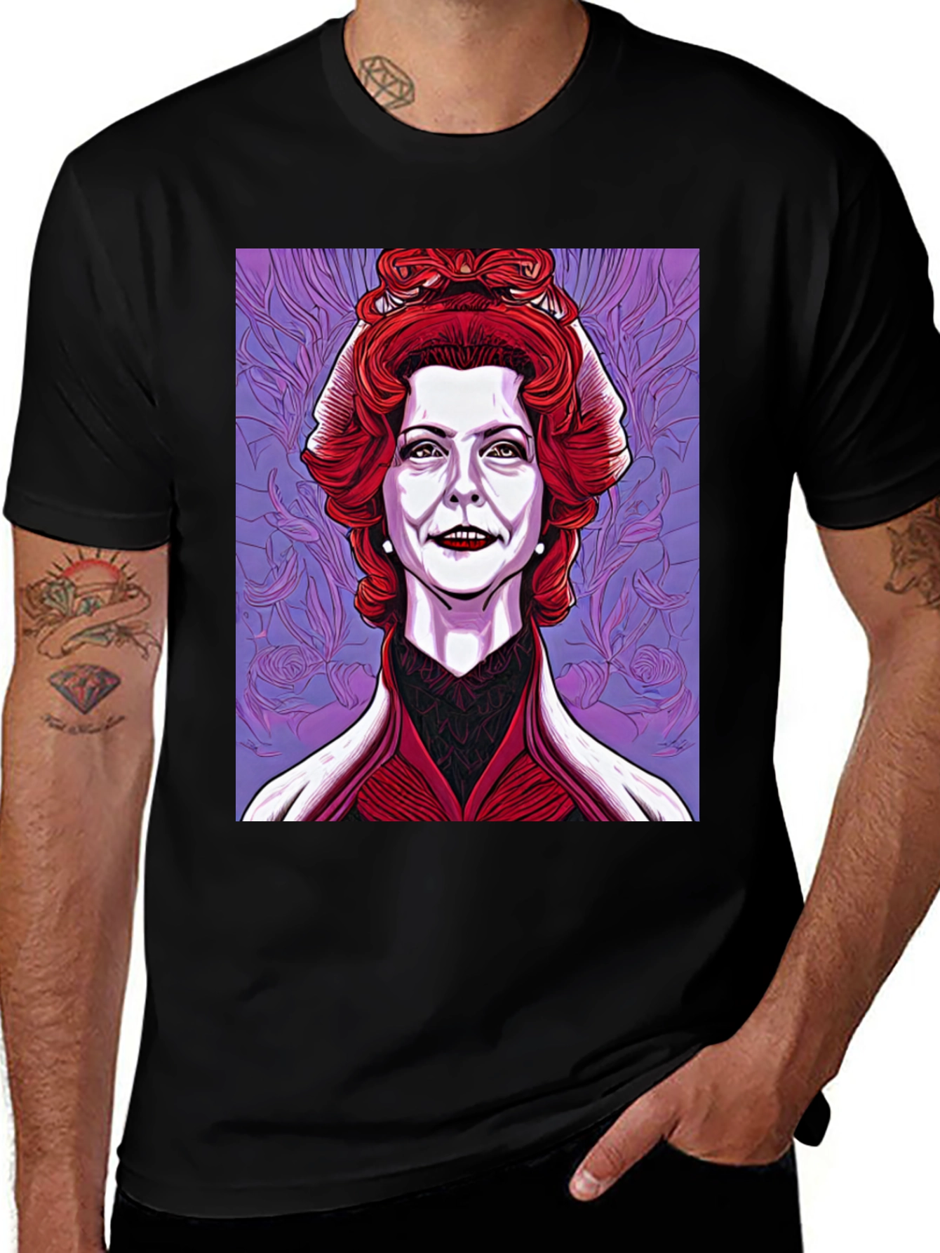 Variant 28 of Red Headed Woman Graphic T-Shirt