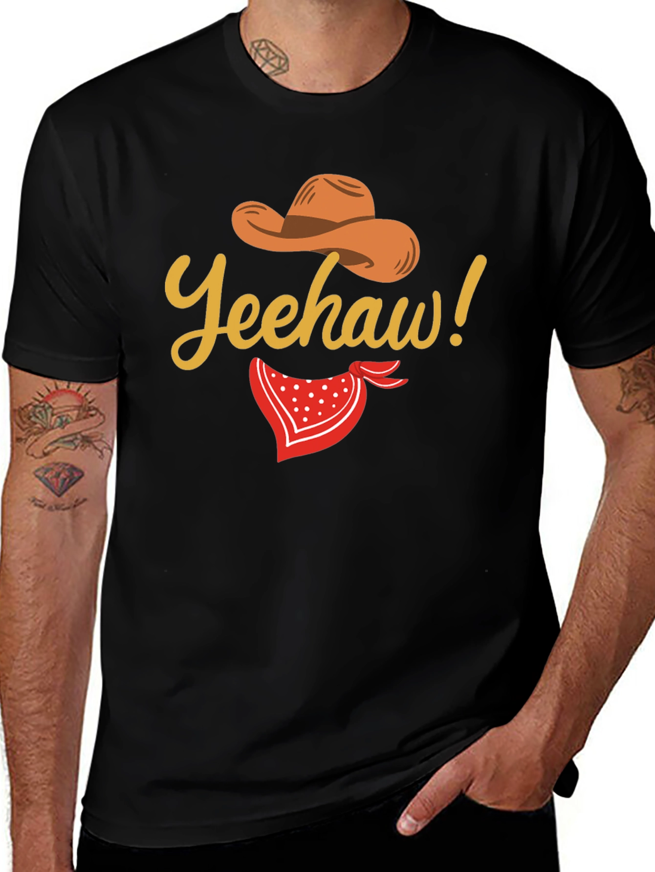 Variant 24 of Yeehaw Cowboy Graphic Tee