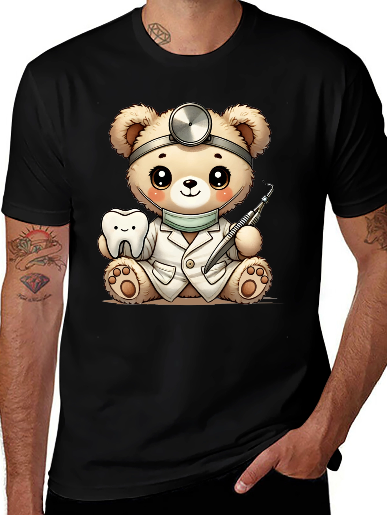 Variant 15 of Cute Dentist Bear T-Shirt
