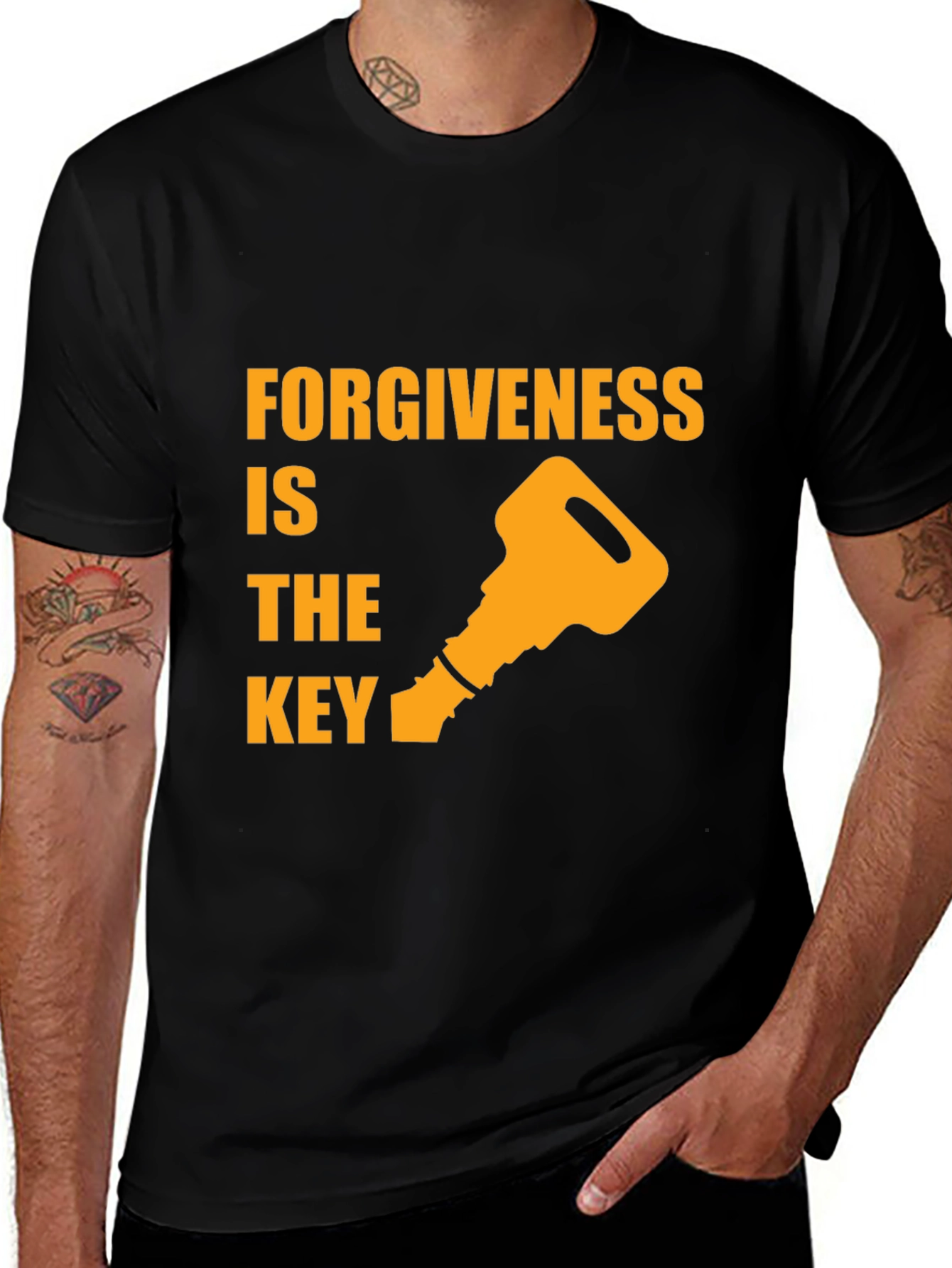 Variant 11 of Forgiveness is the Key Graphic T-Shirt