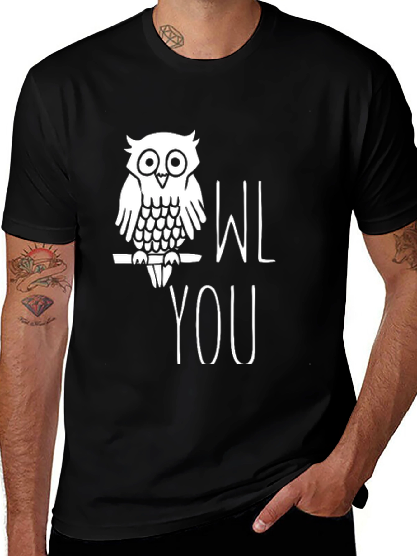 Variant 25 of Owl You Love T-Shirt - Funny Graphic Tee