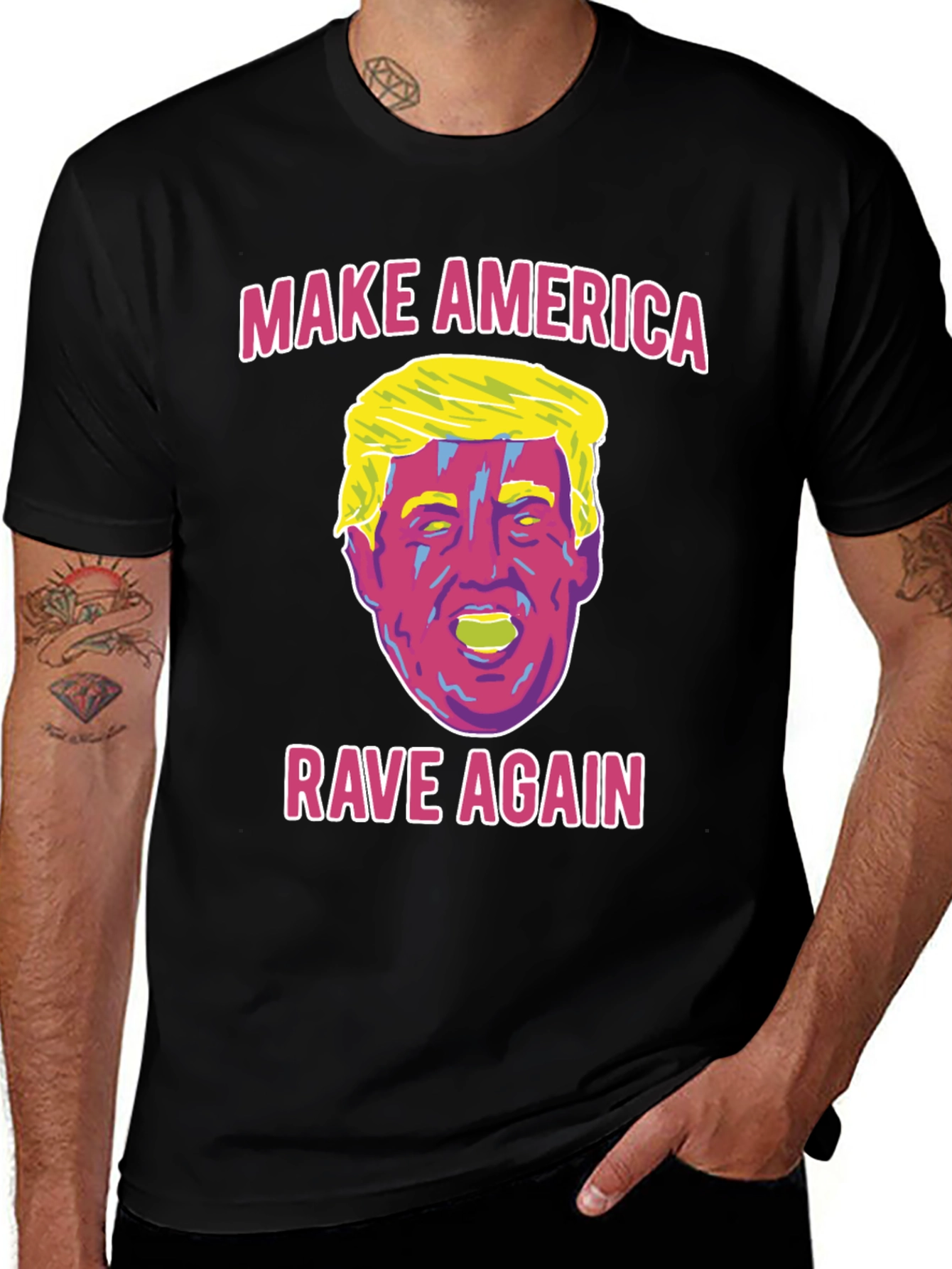 Variant 23 of Make America Rave Again T-Shirt