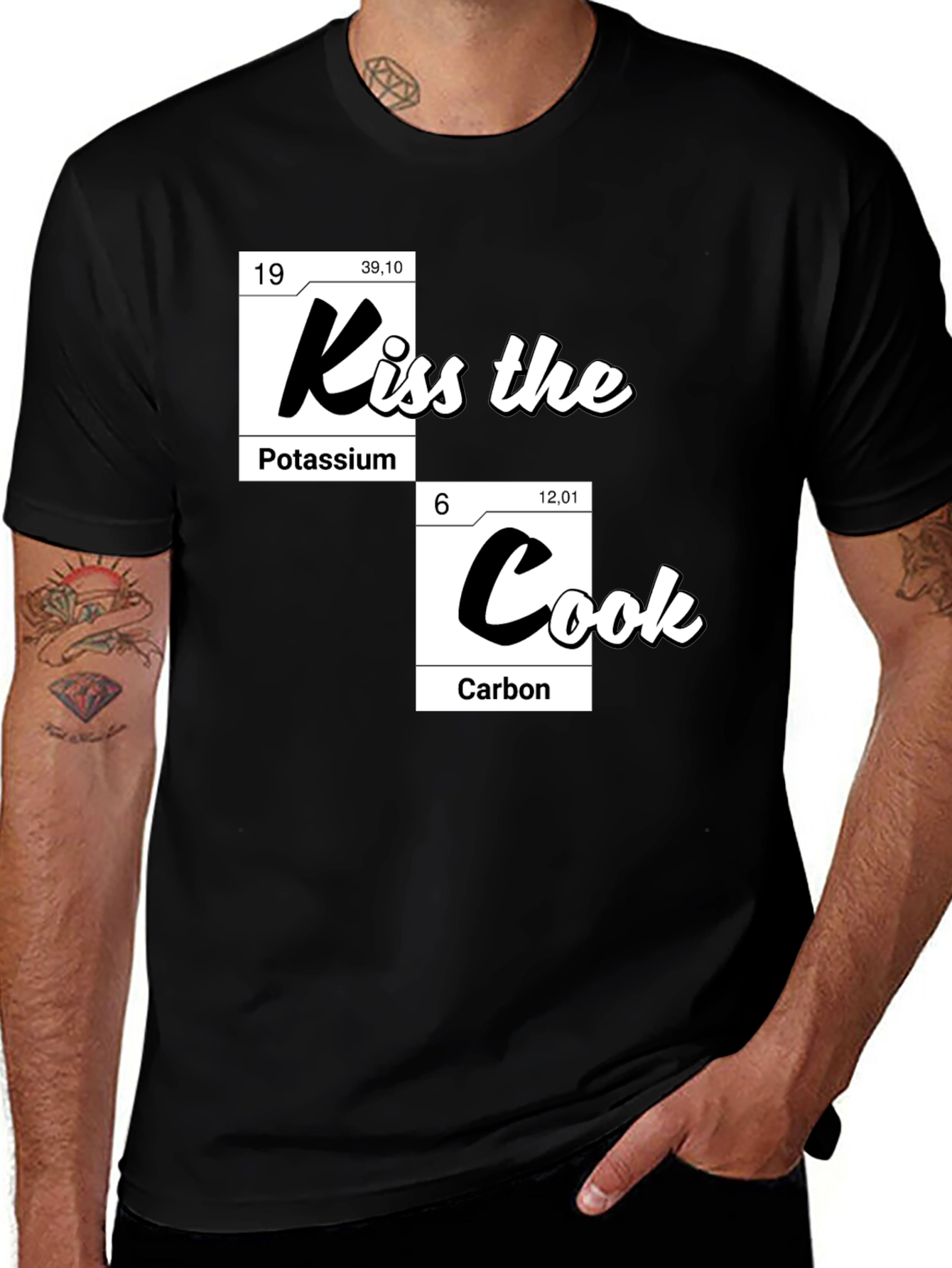 Variant 3 of Kiss the Cook Chemistry T-Shirt