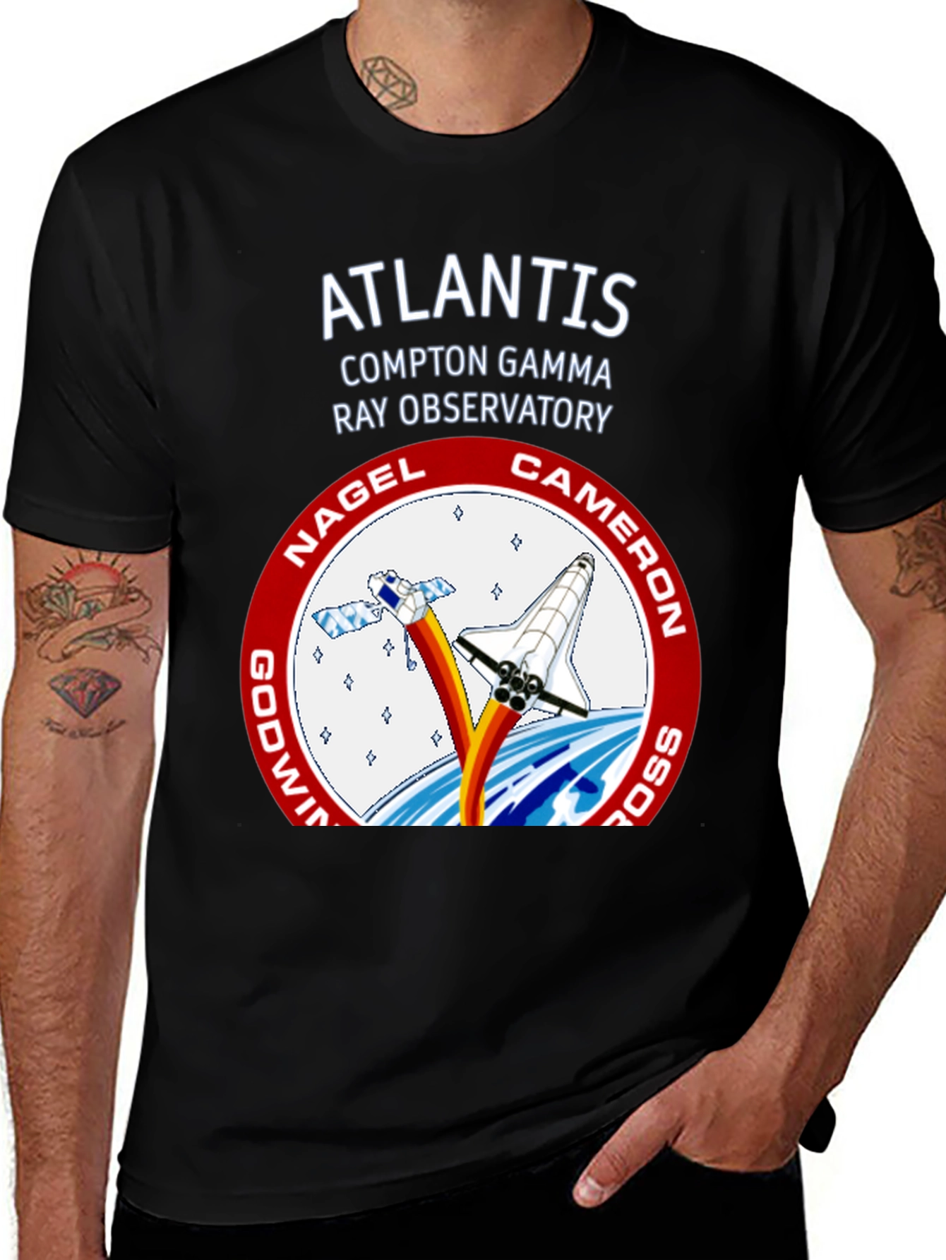 Atlantis Space Shuttle Mission T-Shirt