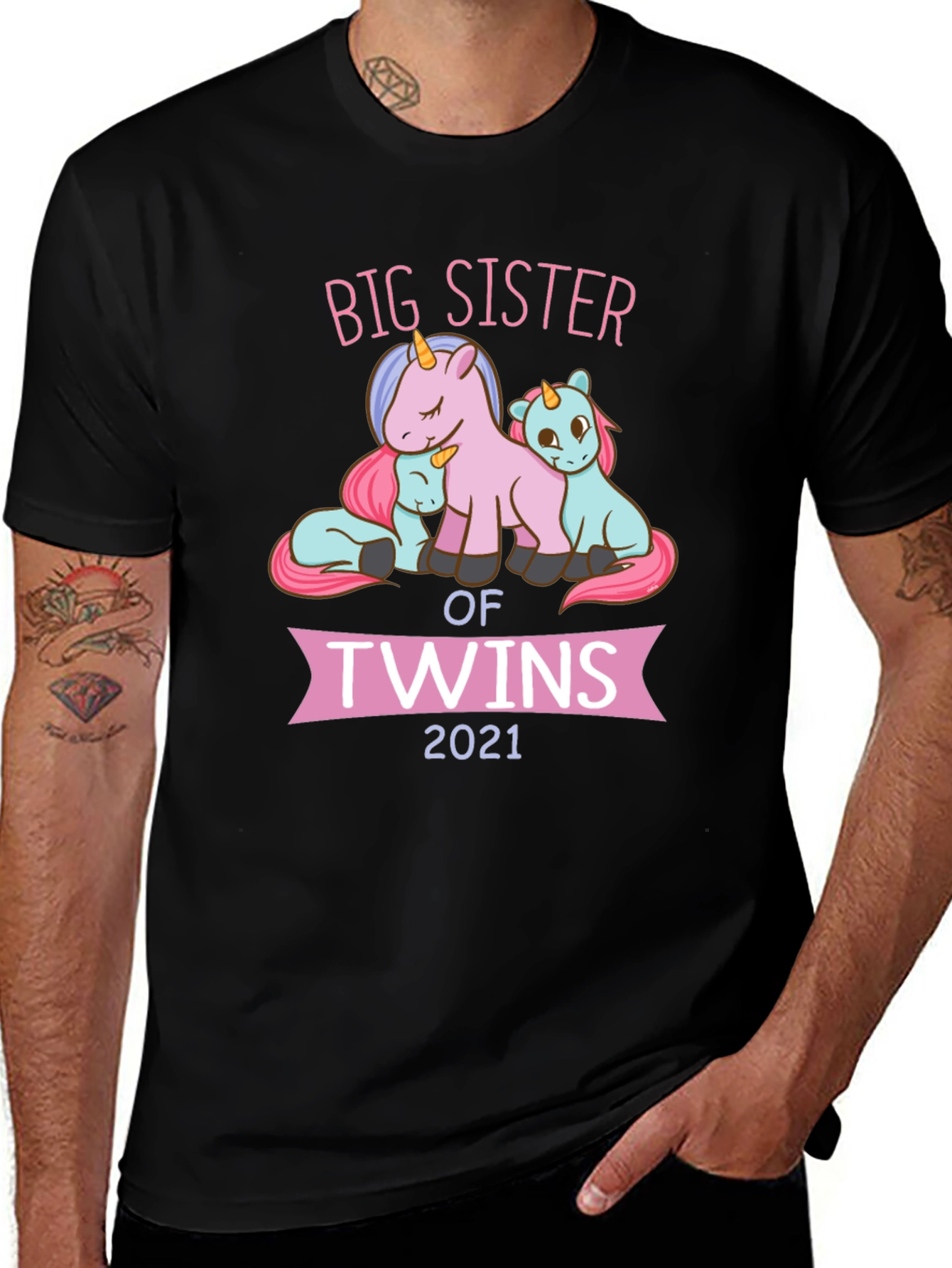 Variant 9 of Big Sister of Twins 2021 T-Shirt