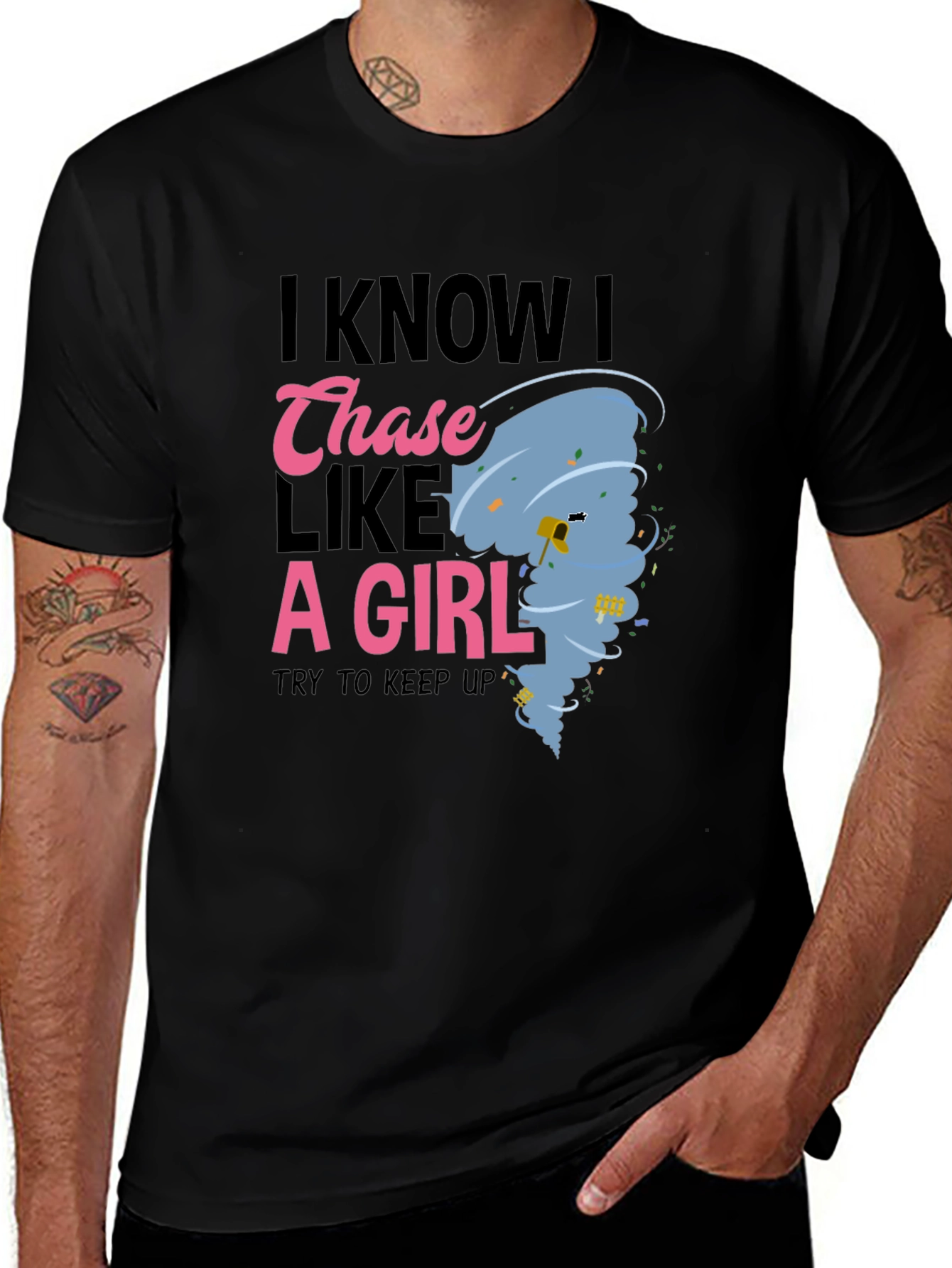 Variant 21 of I Know I Chase Like A Girl T-Shirt