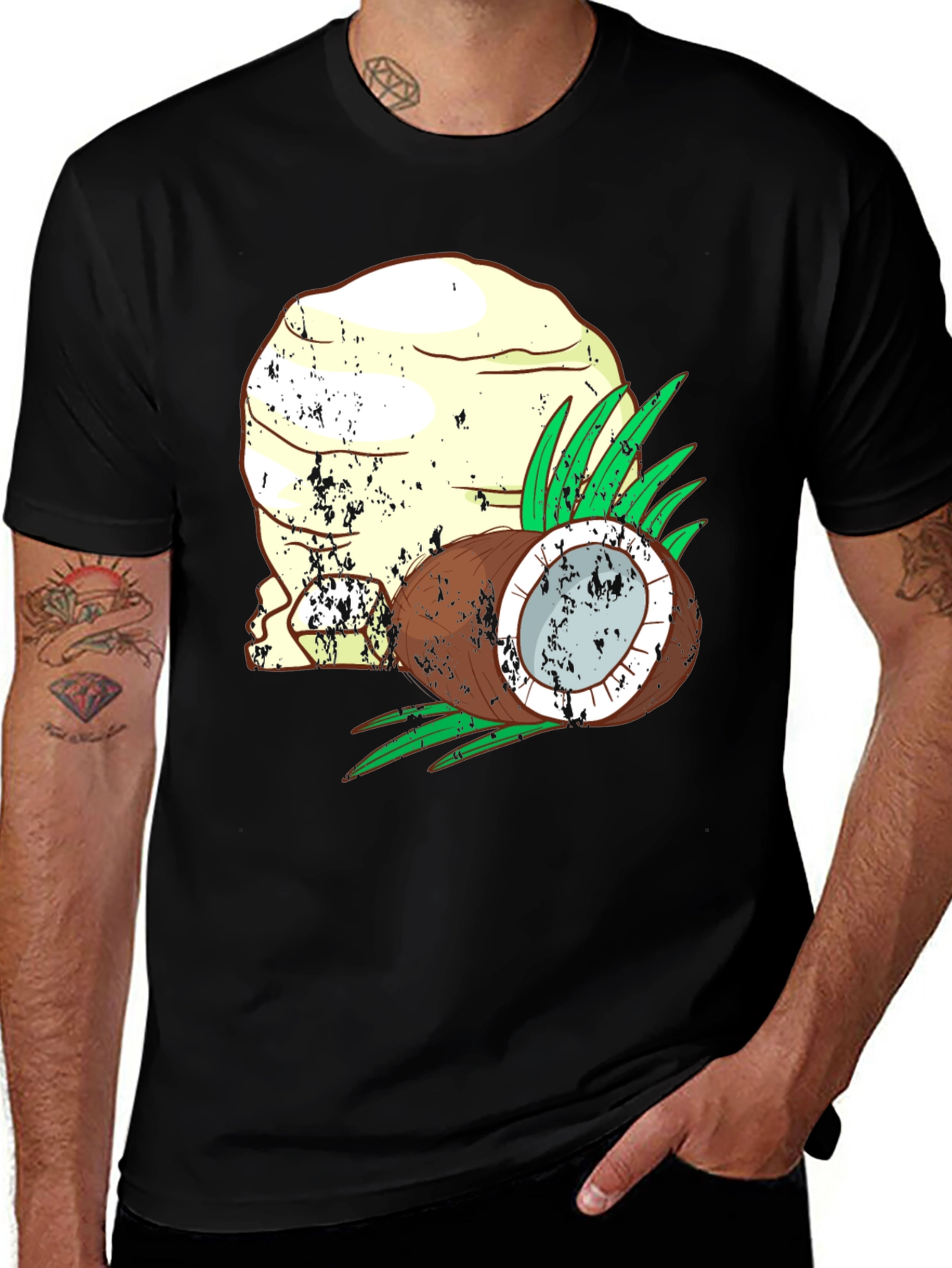 Variant 2 of Coconut Ice Cream T-Shirt