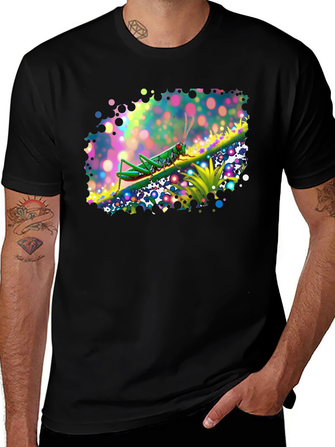 Variant 23 of Grasshopper Art Graphic Tee
