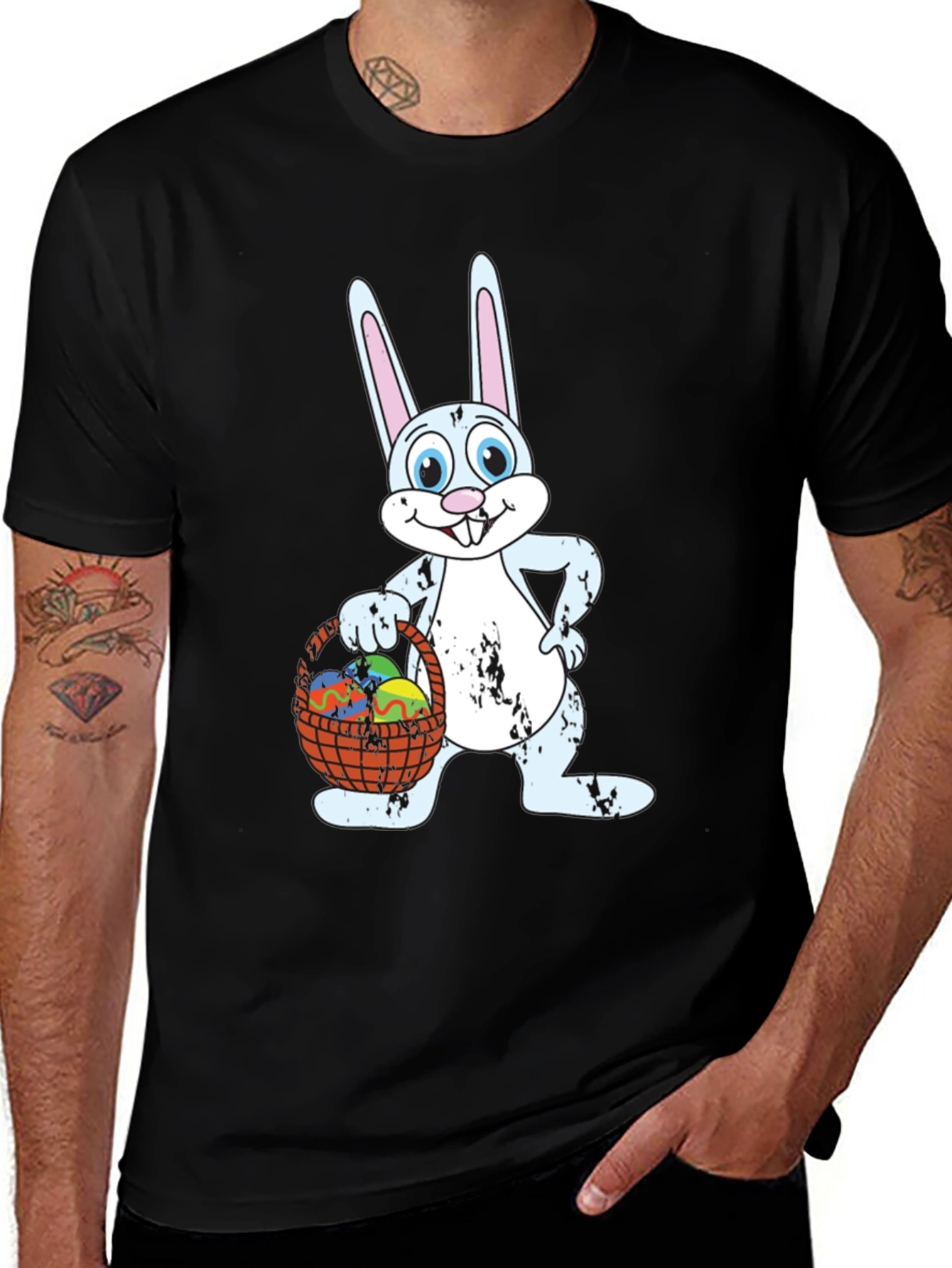 Easter Bunny Basket T-Shirt