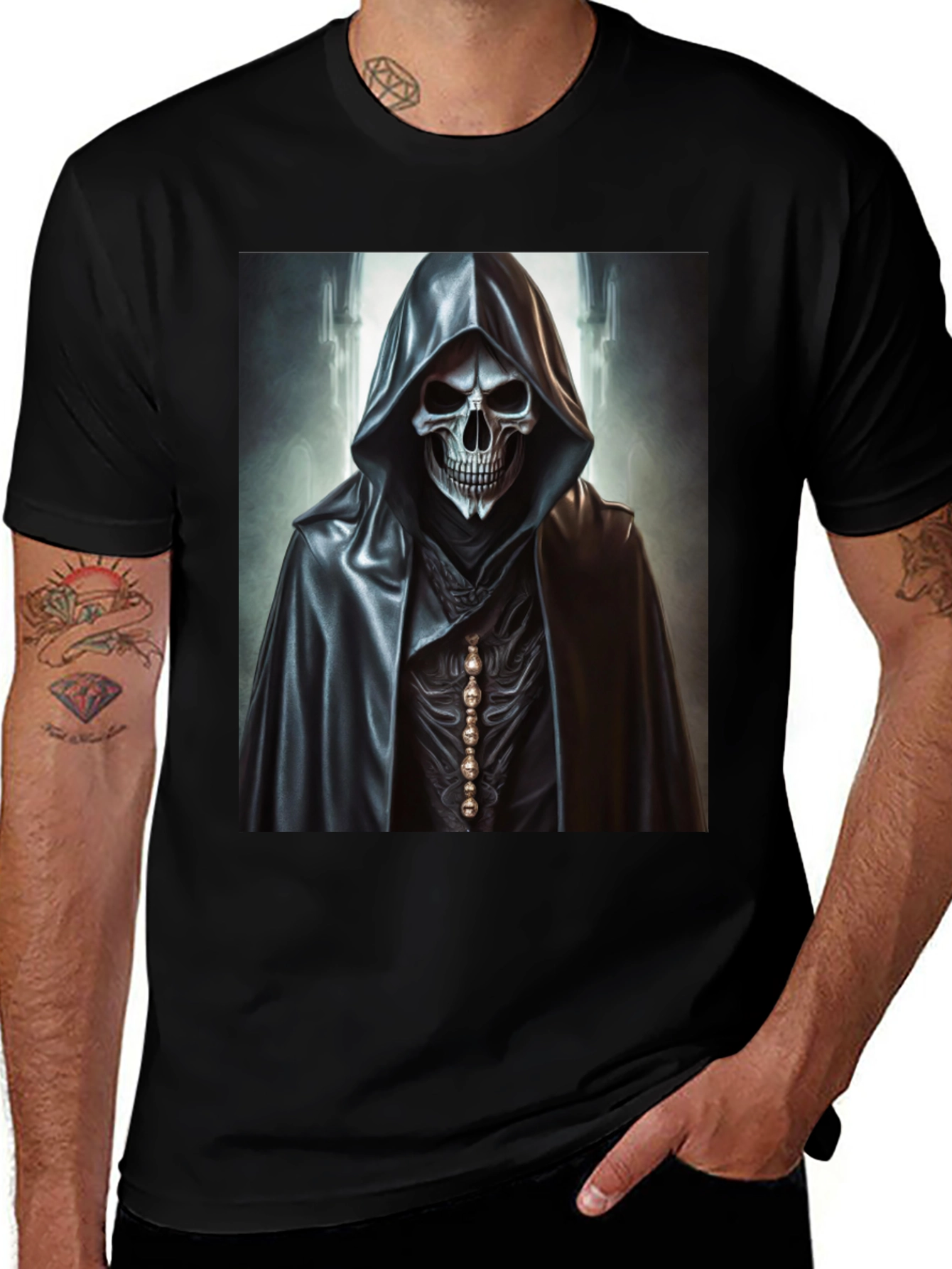 Grim Reaper Graphic T-Shirt