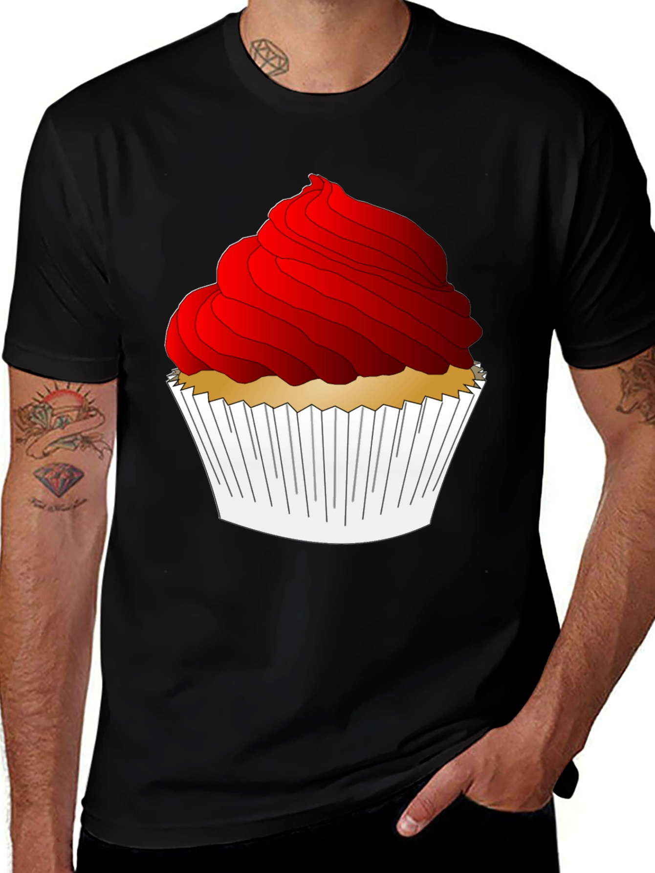 Variant 20 of Sweet Treat Tee: Cupcake Graphic T-Shirt