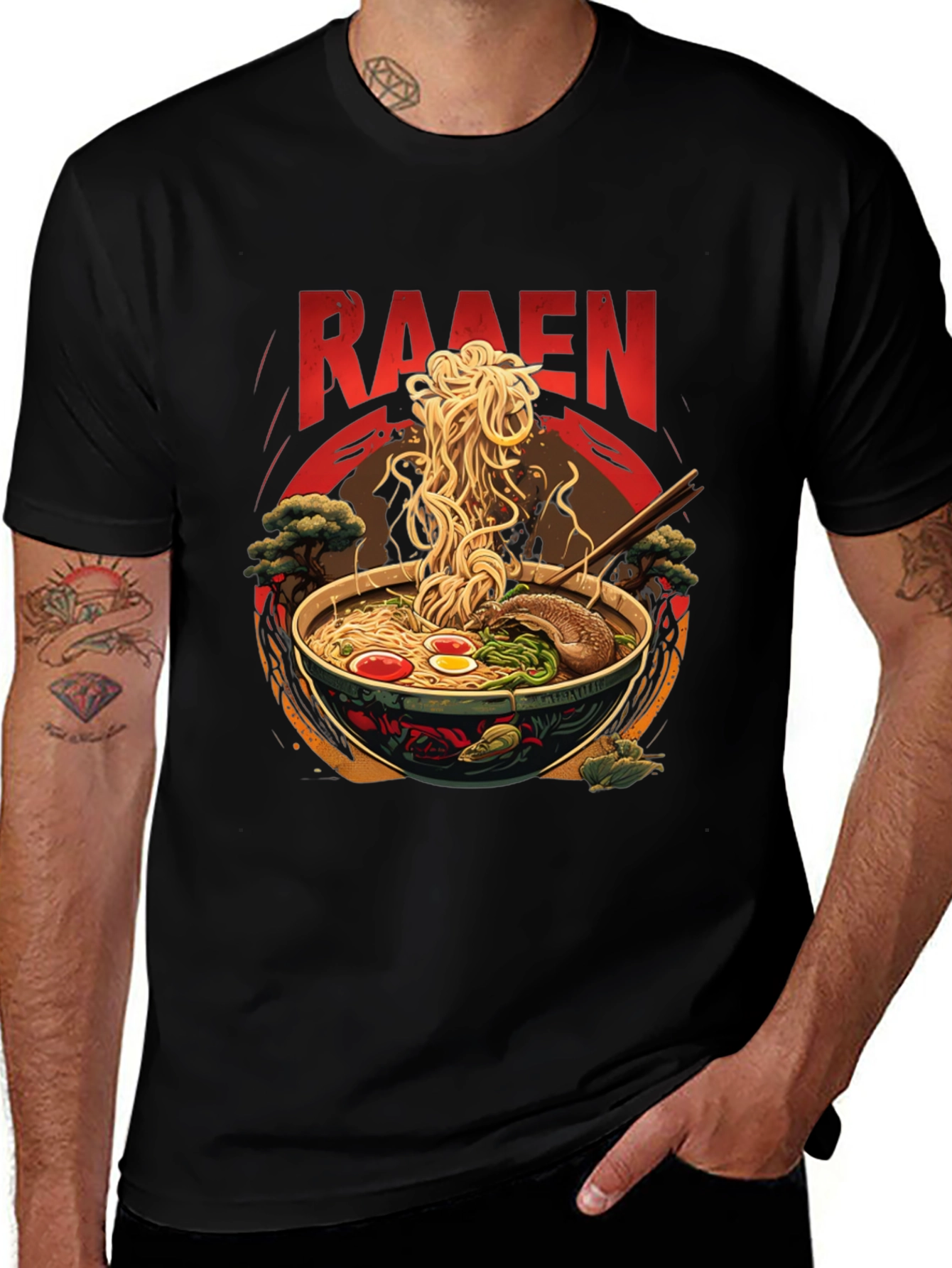 Variant 17 of Ramen Graphic Tee - Comfort & Style