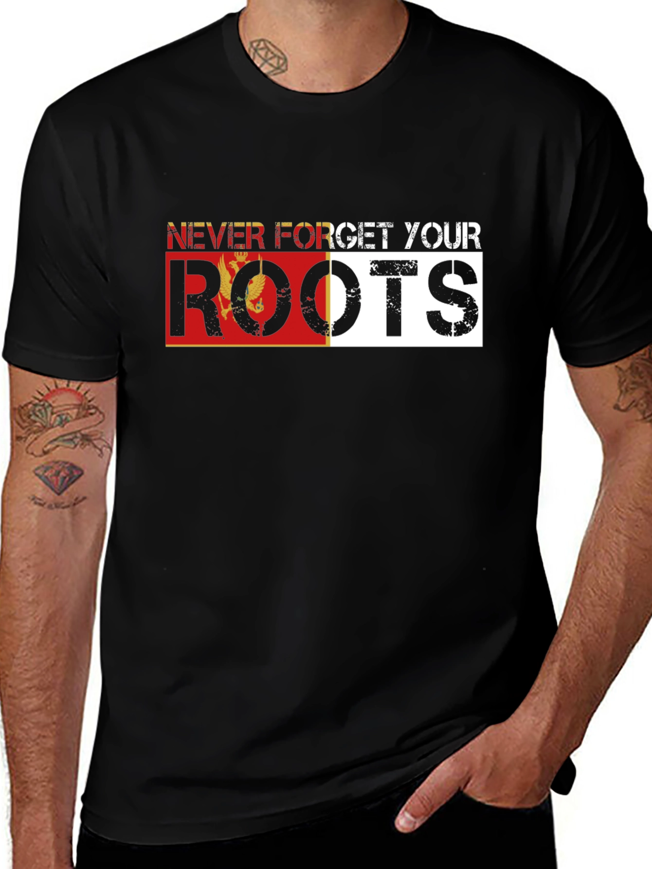 Variant 29 of Never Forget Your Roots Graphic T-Shirt
