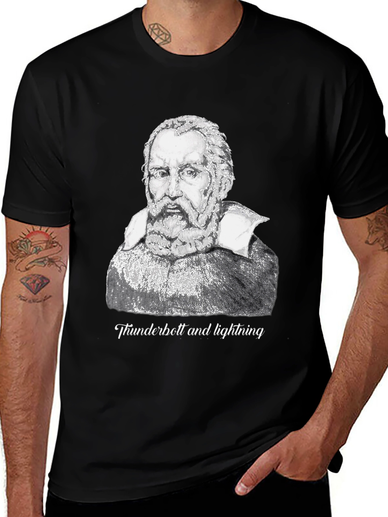 Variant 26 of Thunderbolt and Lightning T-Shirt