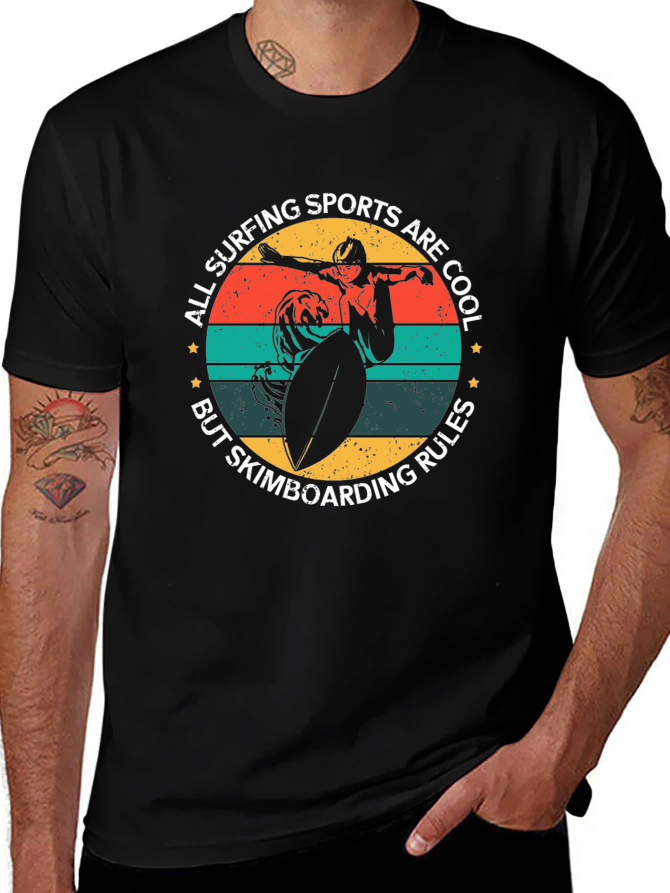 Variant 20 of Surfing & Skimboarding Graphic Tee