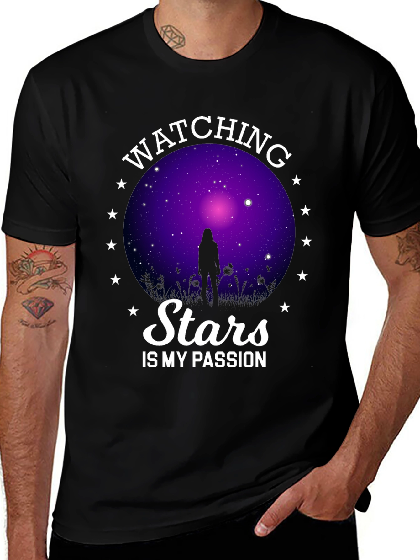 Variant 7 of Stars Is My Passion T-Shirt