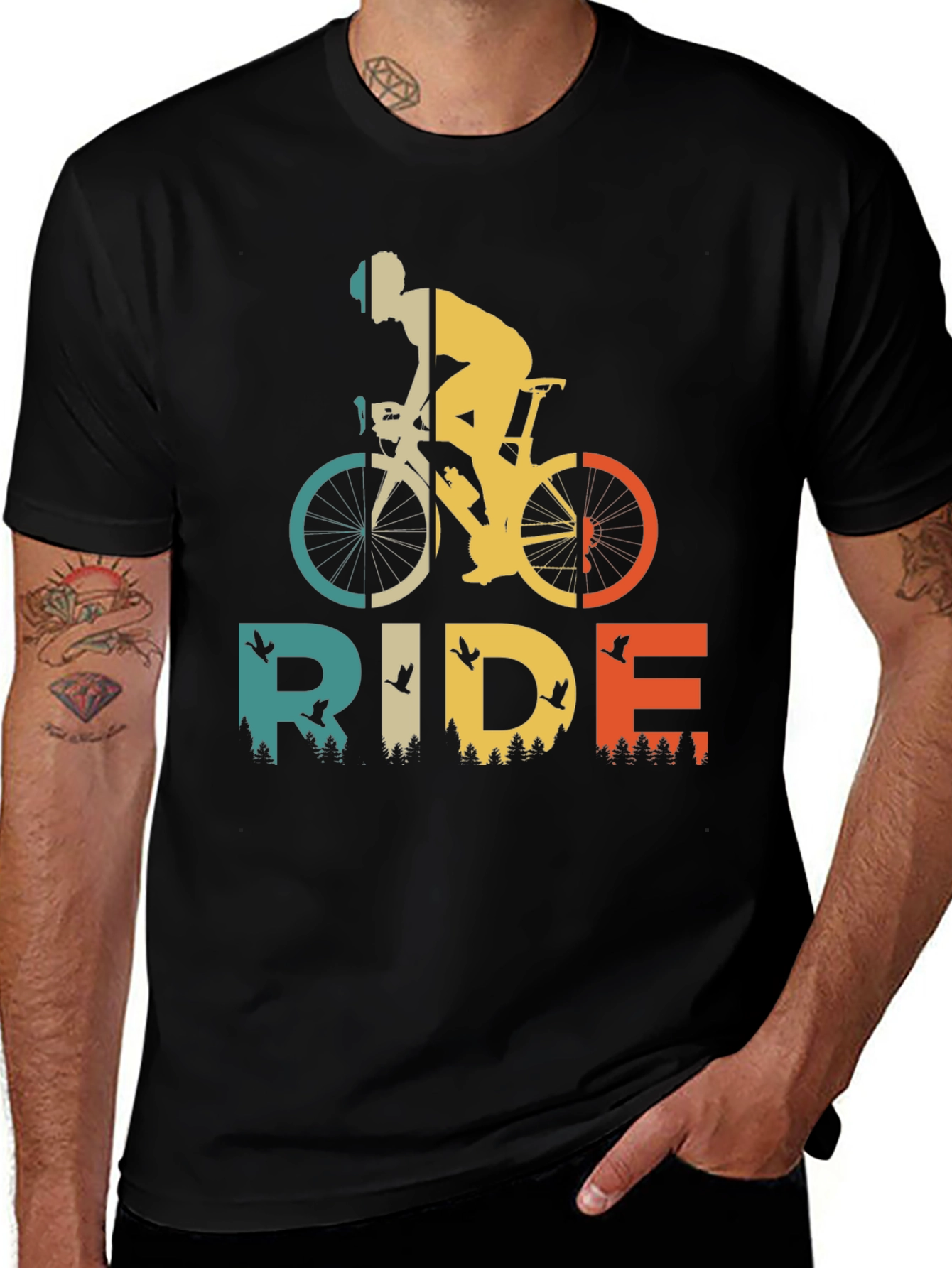 Retro Cycling Ride T-Shirt