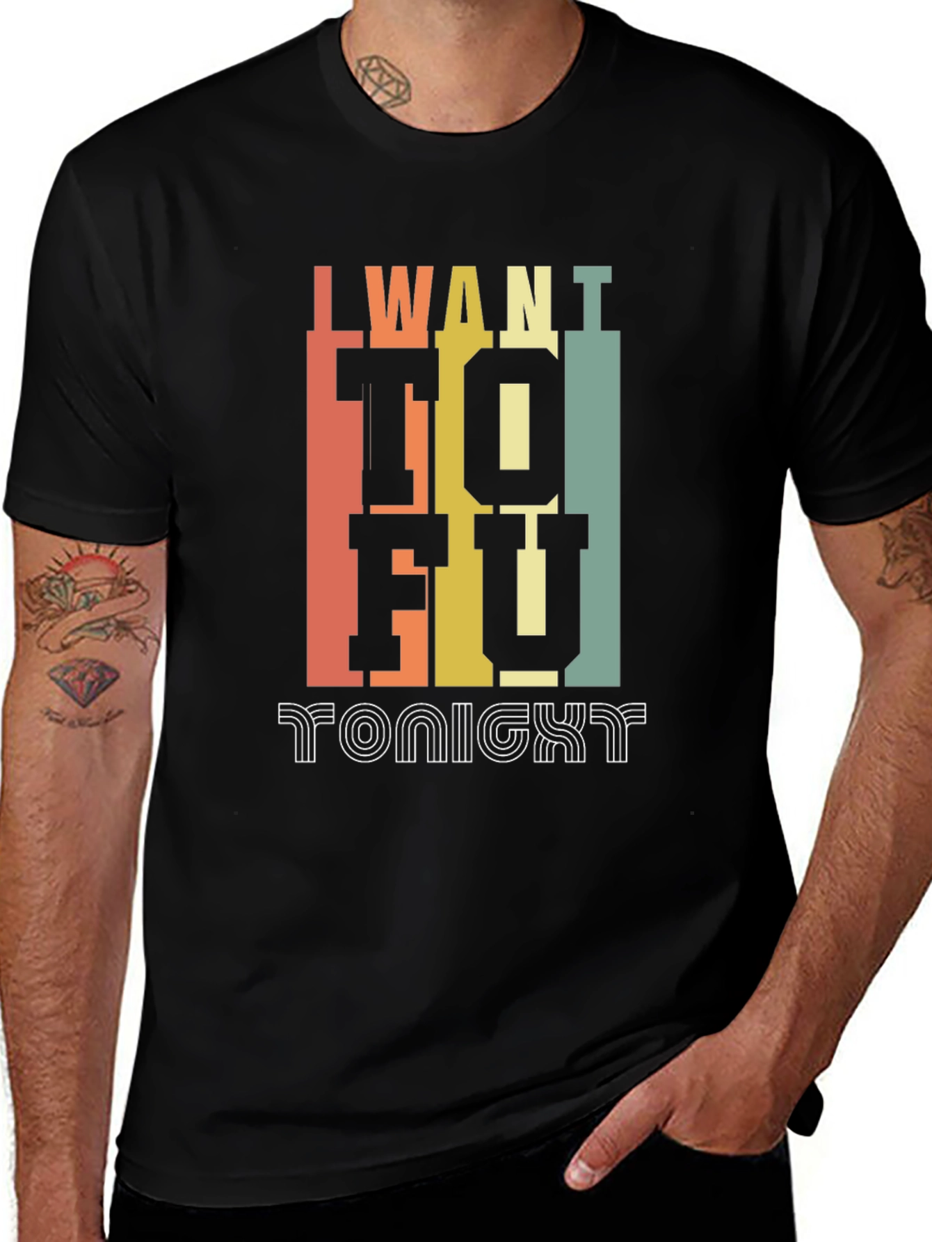 I Want Tofu Tonight Graphic Tee