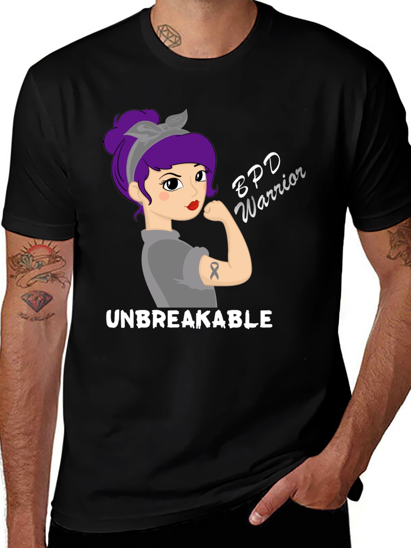 BPD Warrior Unbreakable T-Shirt