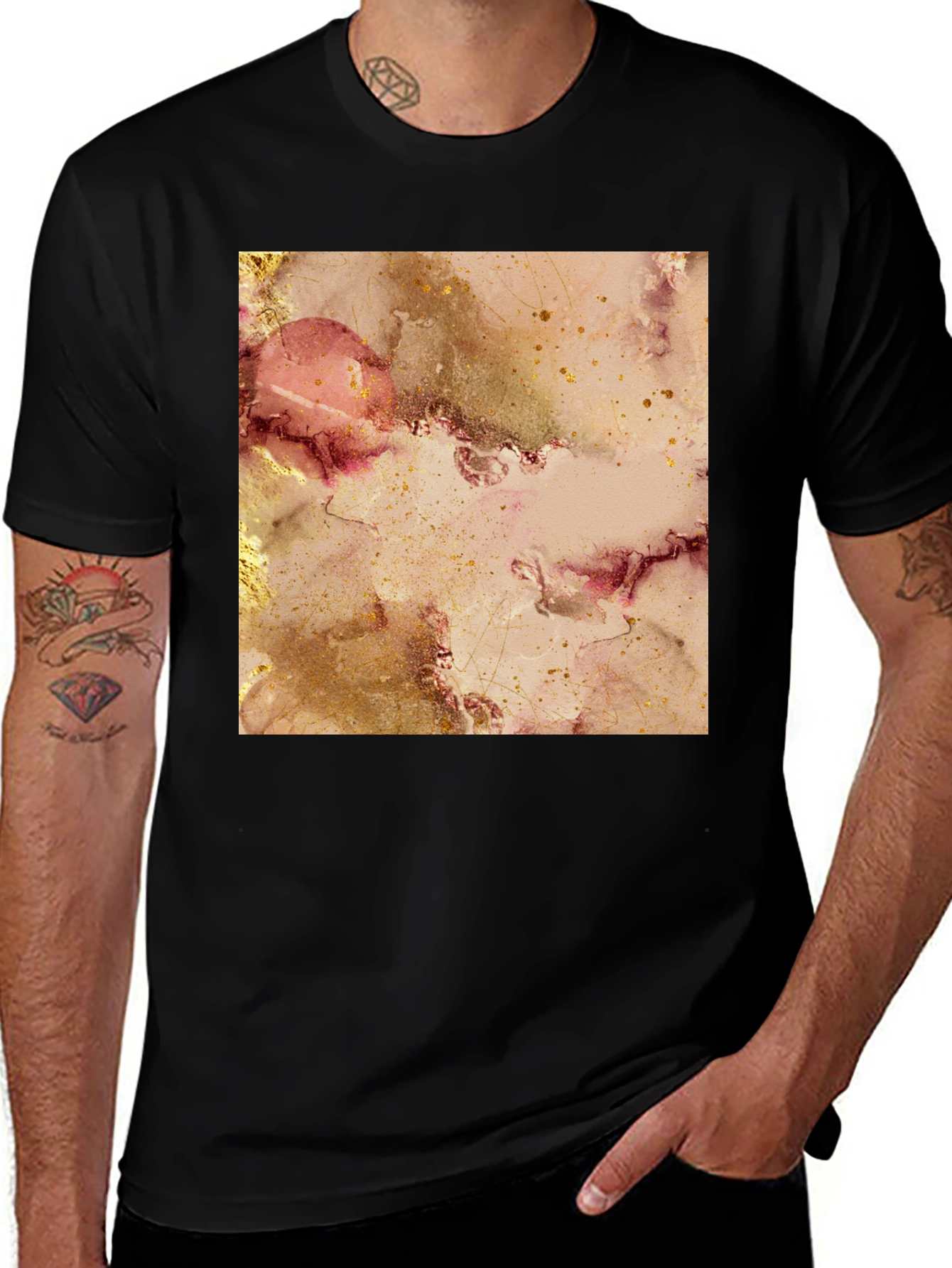 Variant 28 of Abstract Art T-Shirt
