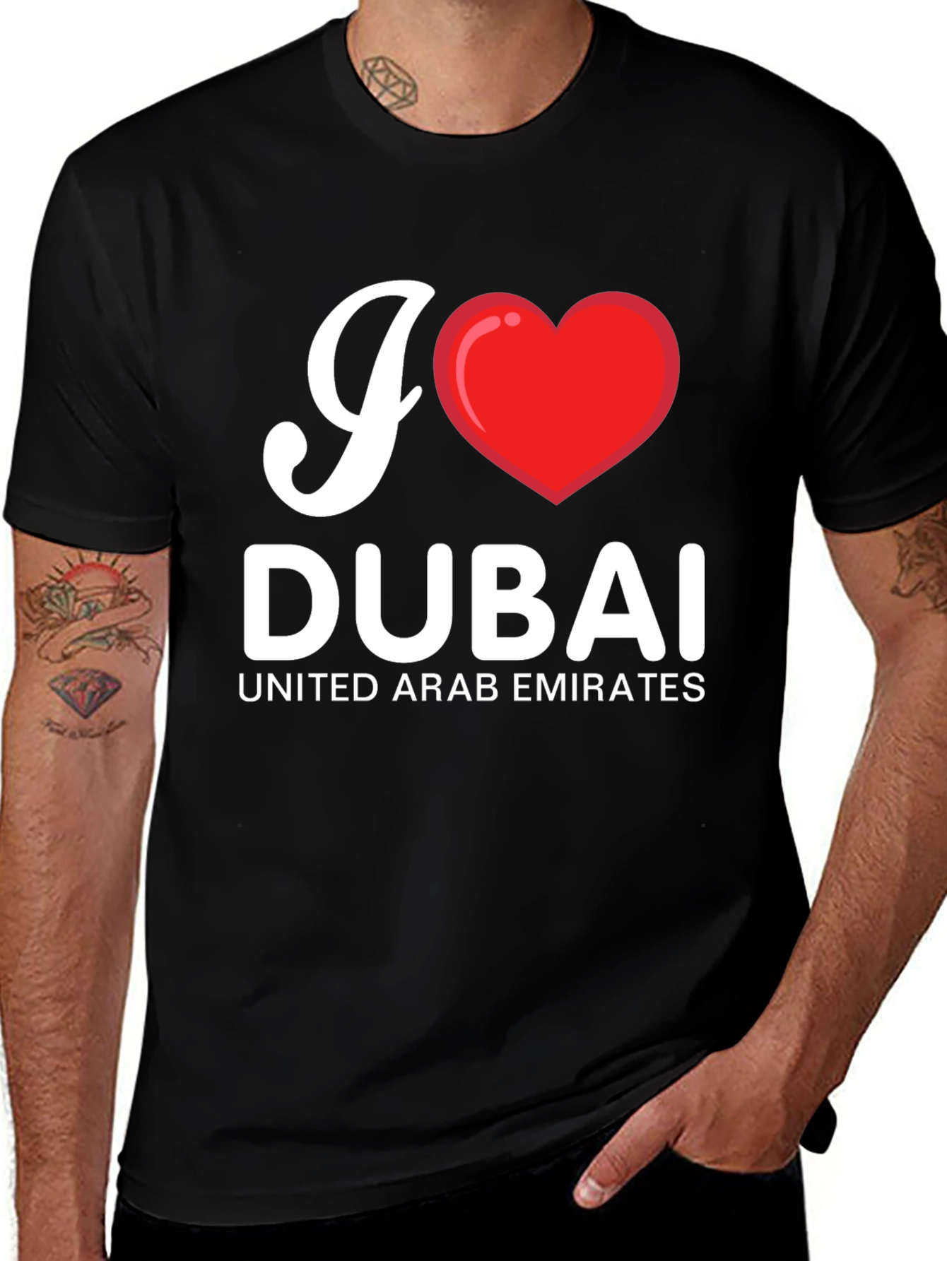 I Love Dubai T-Shirt - United Arab Emirates Souvenir Tee