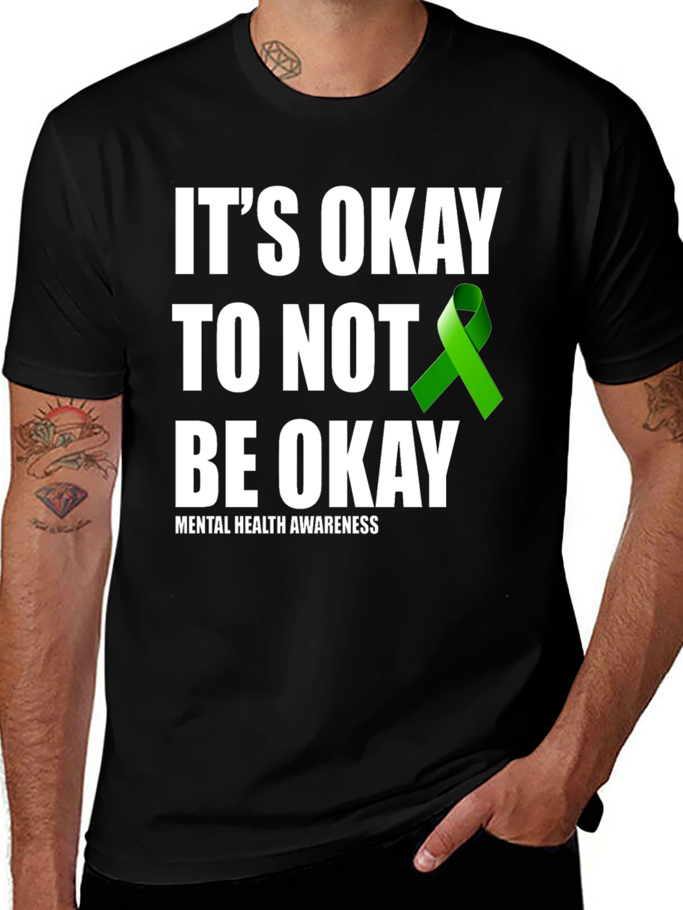 Variant 13 of It's Okay To Not Be Okay Mental Health Awareness T-Shirt