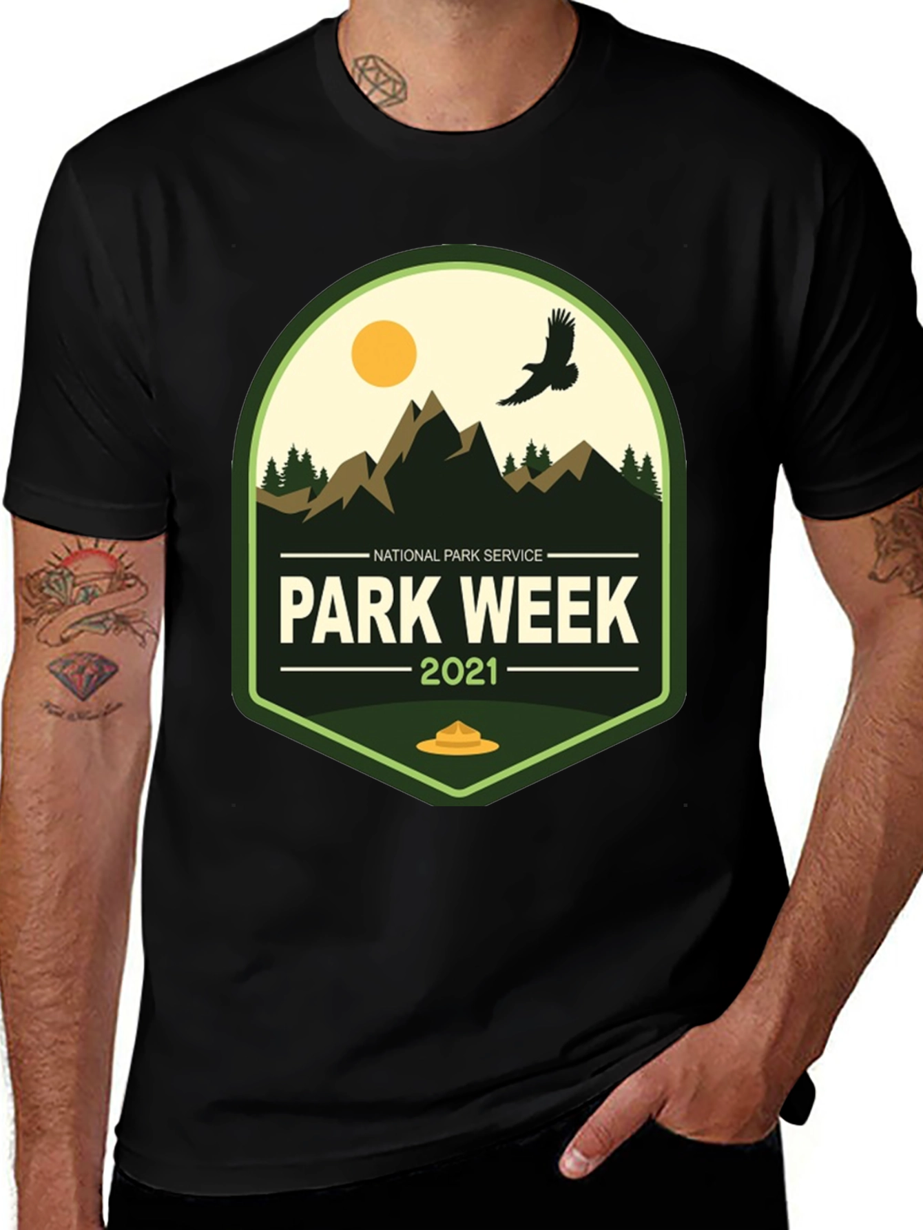 Variant 16 of National Park Week 2021 T-Shirt