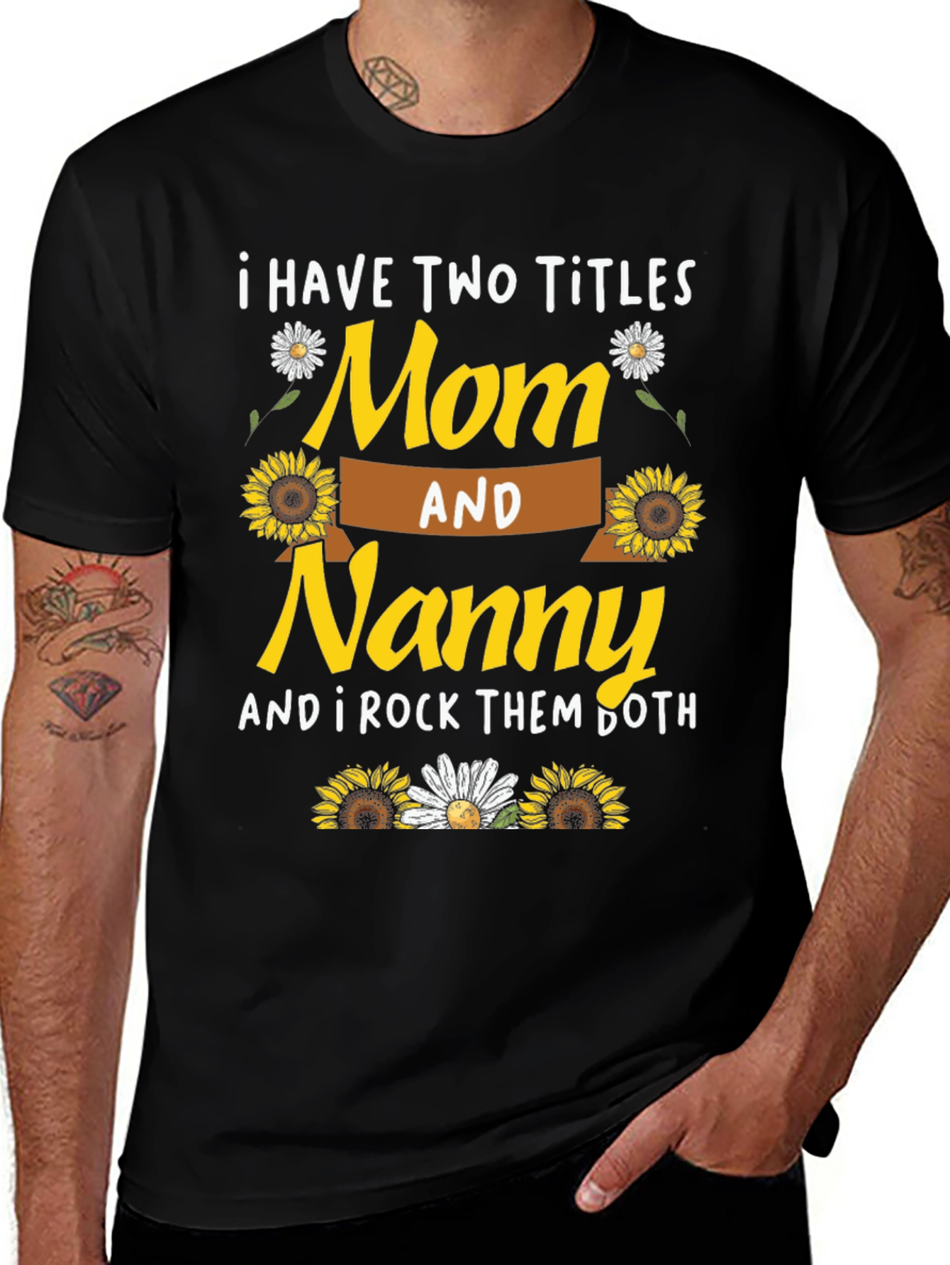 Variant 24 of Mom and Nanny T-Shirt