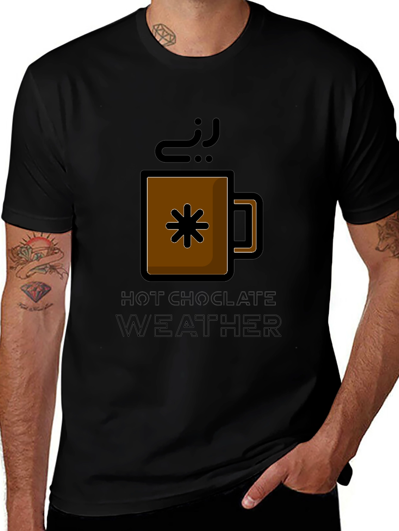 Hot Chocolate Weather Graphic Tee