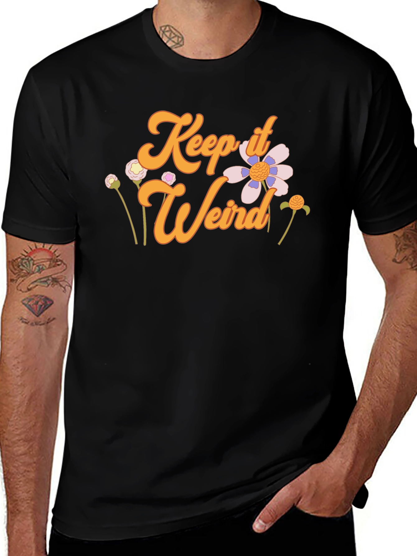 Variant 2 of Keep it Weird Graphic Tee