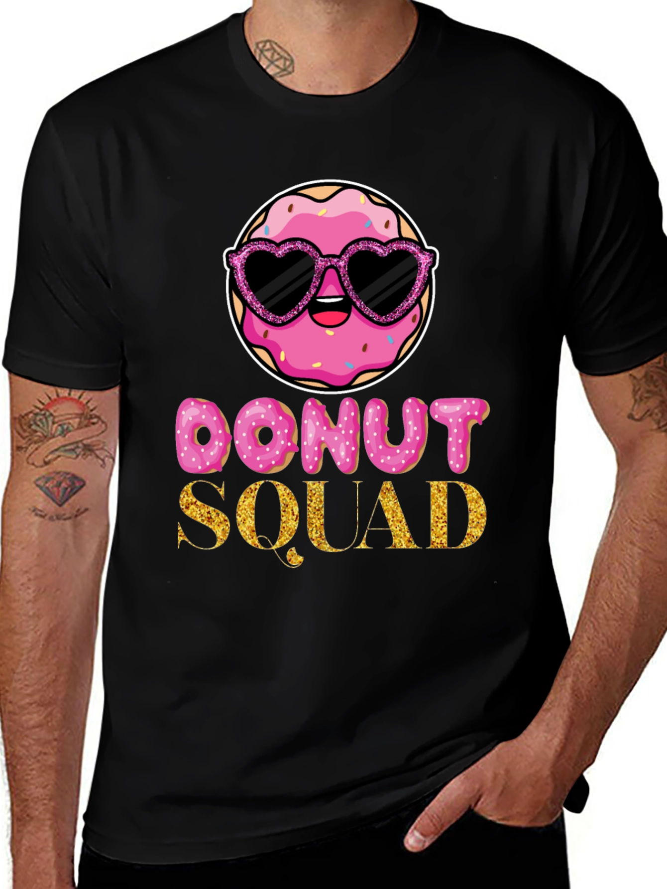 Variant 8 of Donut Squad Graphic Tee