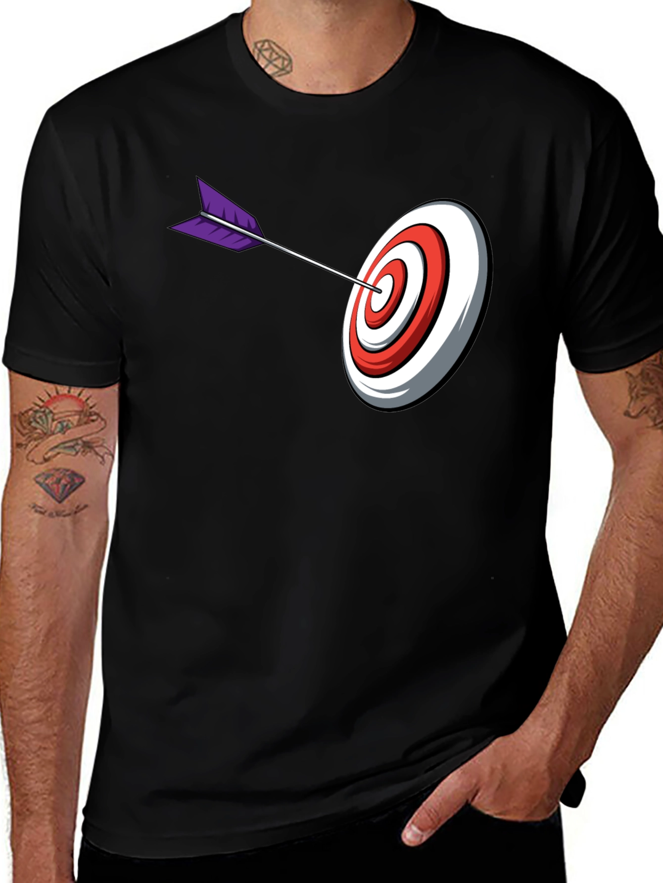Variant 27 of Bullseye T-Shirt: Hit the Mark in Style