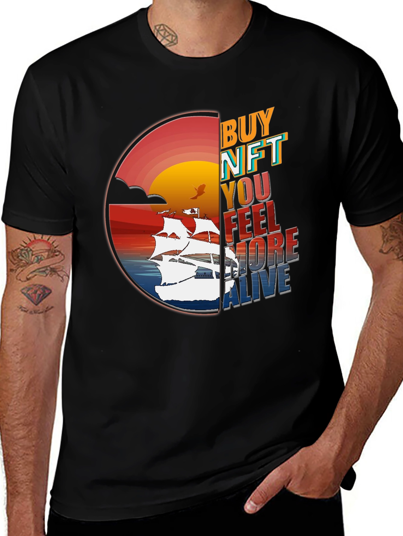 Buy NFT Feel More Alive T-Shirt