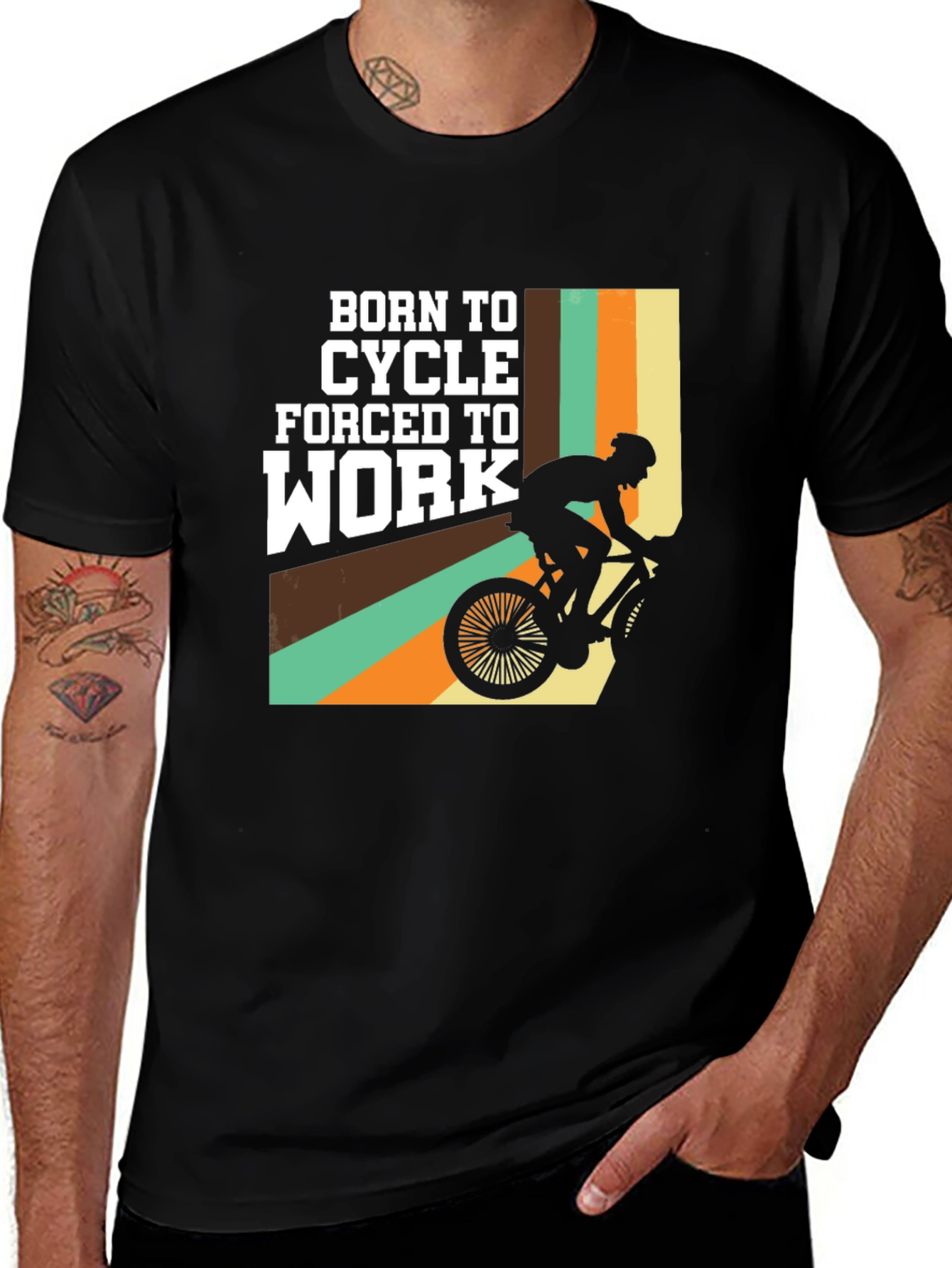 Born to Cycle T-Shirt - Cyclist Gift
