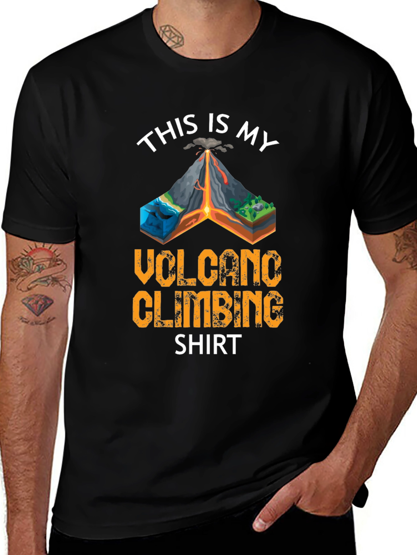 Volcano Climbing T-Shirt - This Is My Volcano Shirt