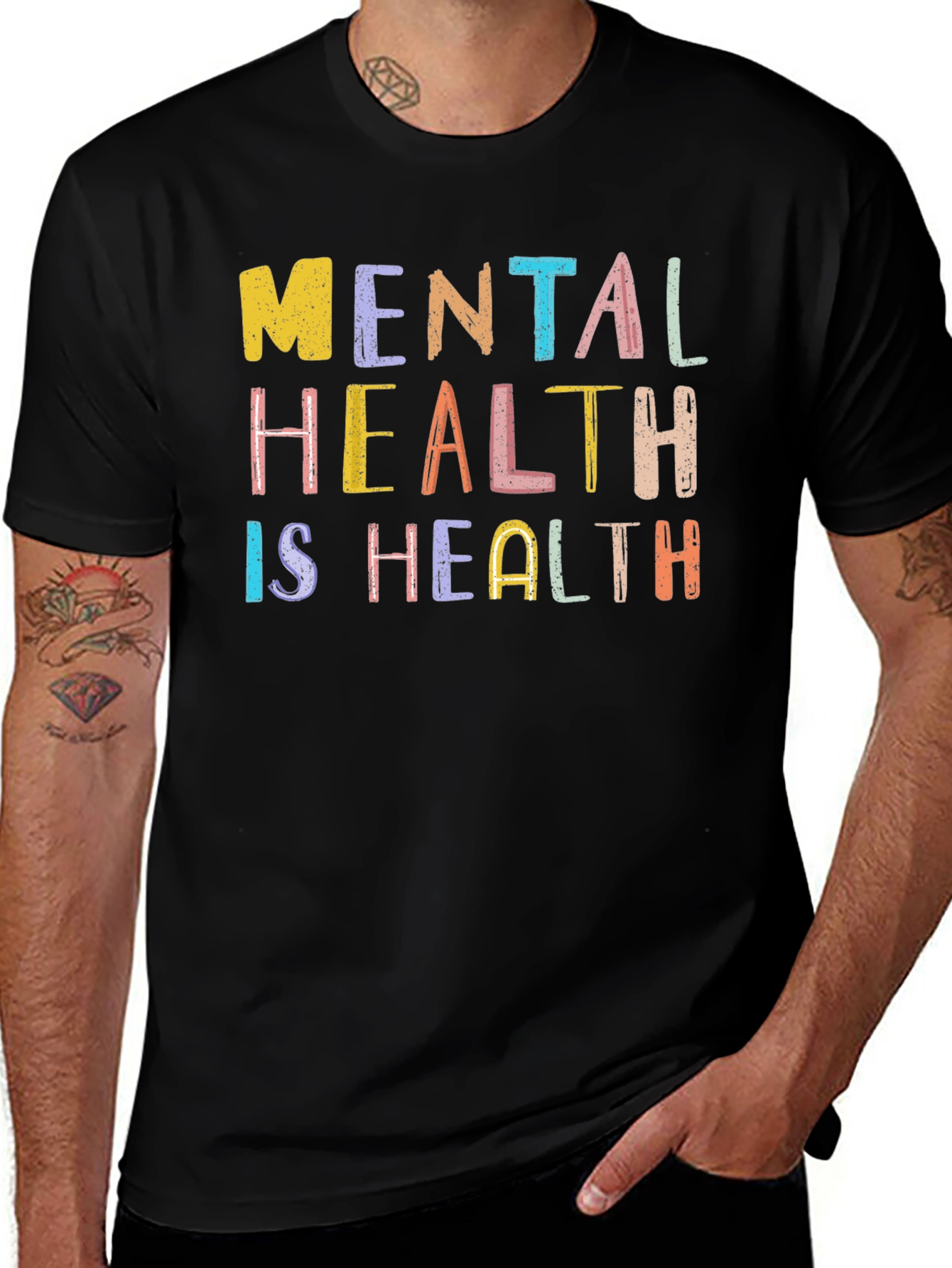 Variant 21 of Mental Health is Health Graphic Tee
