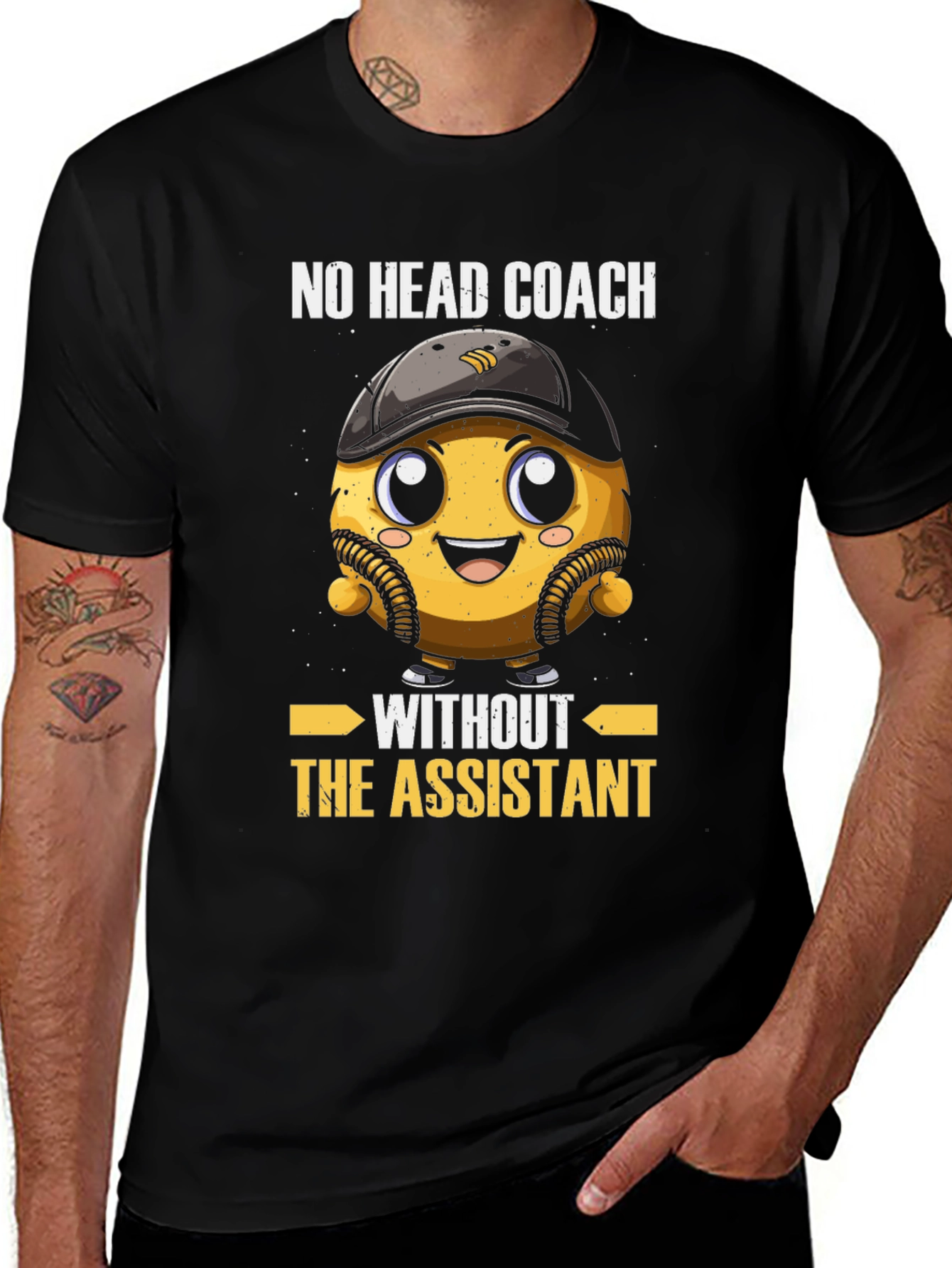 Variant 19 of Funny Baseball Assistant Coach T-Shirt
