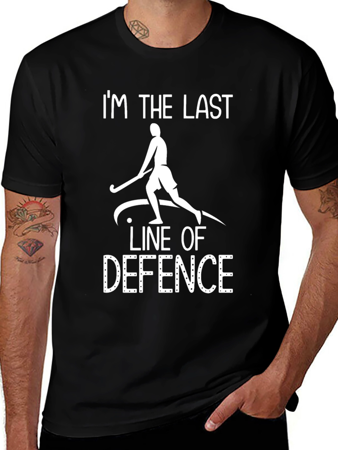 Last Line of Defence Hockey T-Shirt