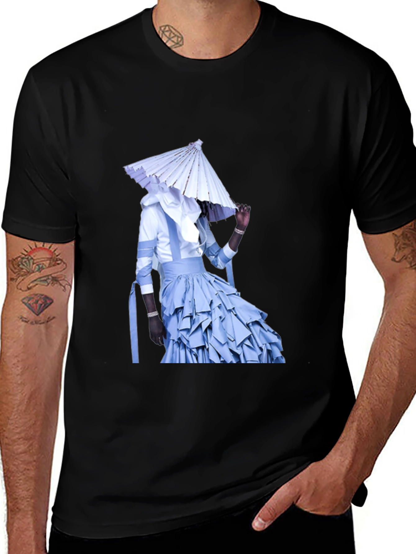 Variant 4 of Avant-Garde Fashion Tee - Unique Statement Shirt