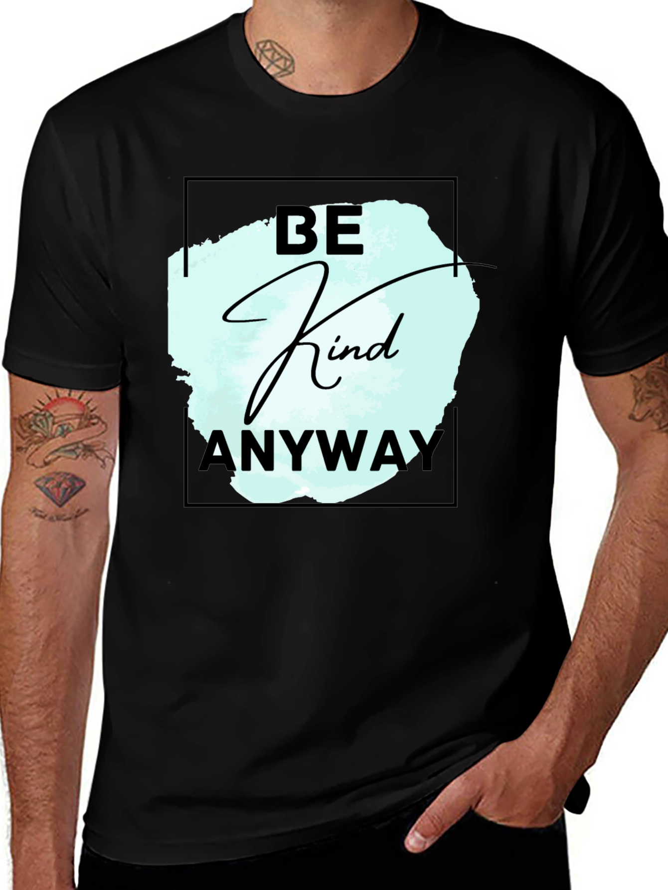 Variant 16 of Be Kind Anyway Graphic Tee