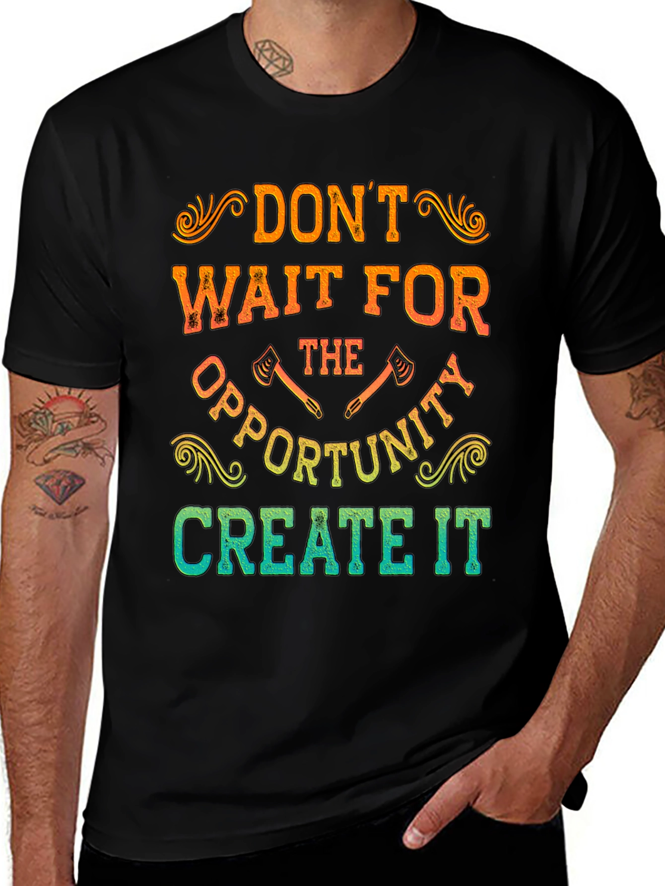 Variant 9 of Don't Wait Create It T-Shirt