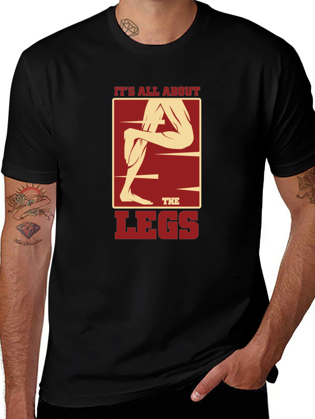 It's All About the Legs Graphic T-Shirt