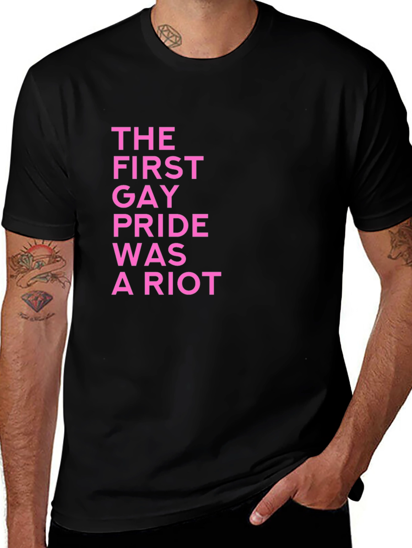 The First Gay Pride Was A Riot T-Shirt