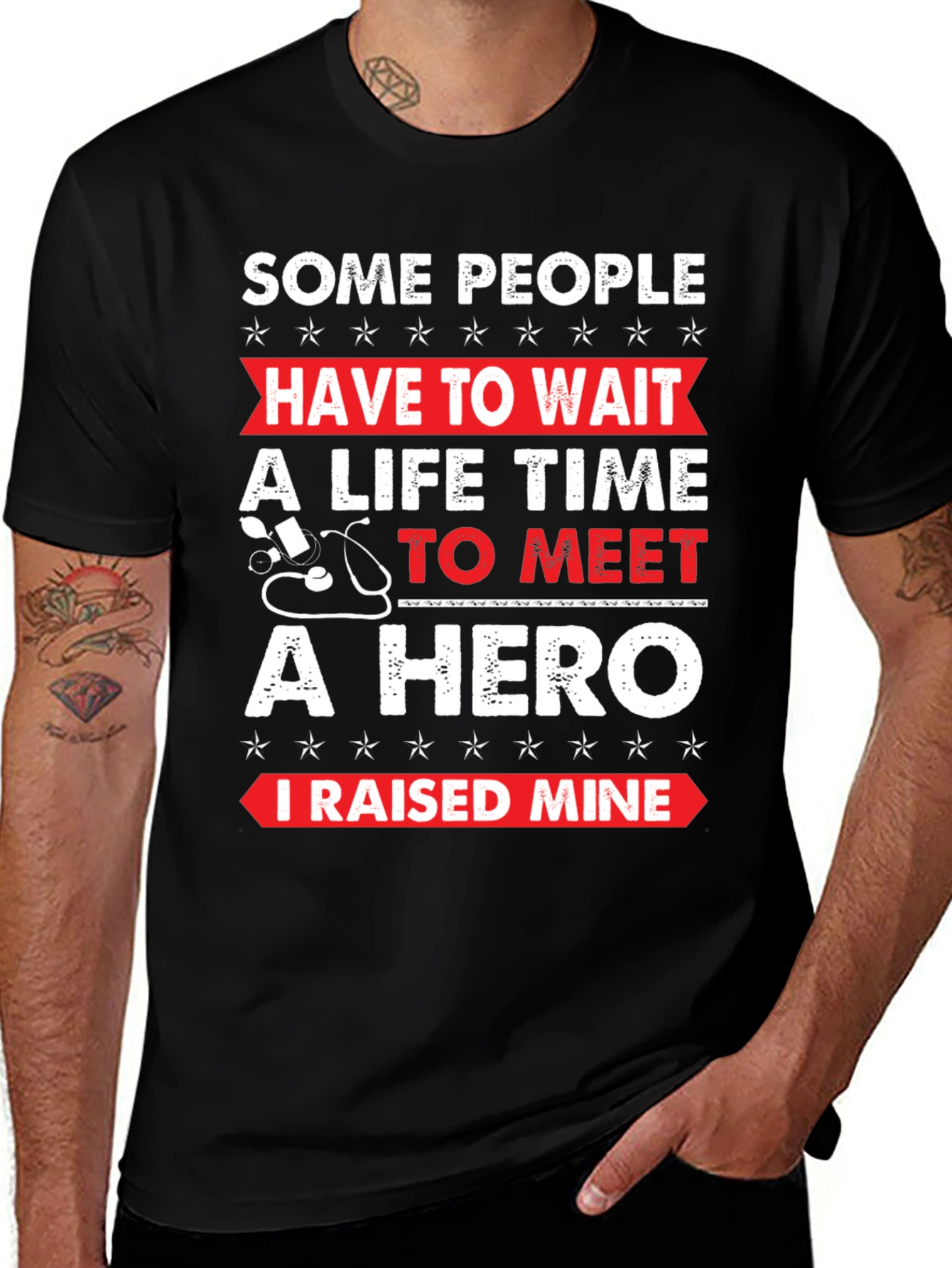 Variant 29 of Hero T-Shirt - I Raised Mine!