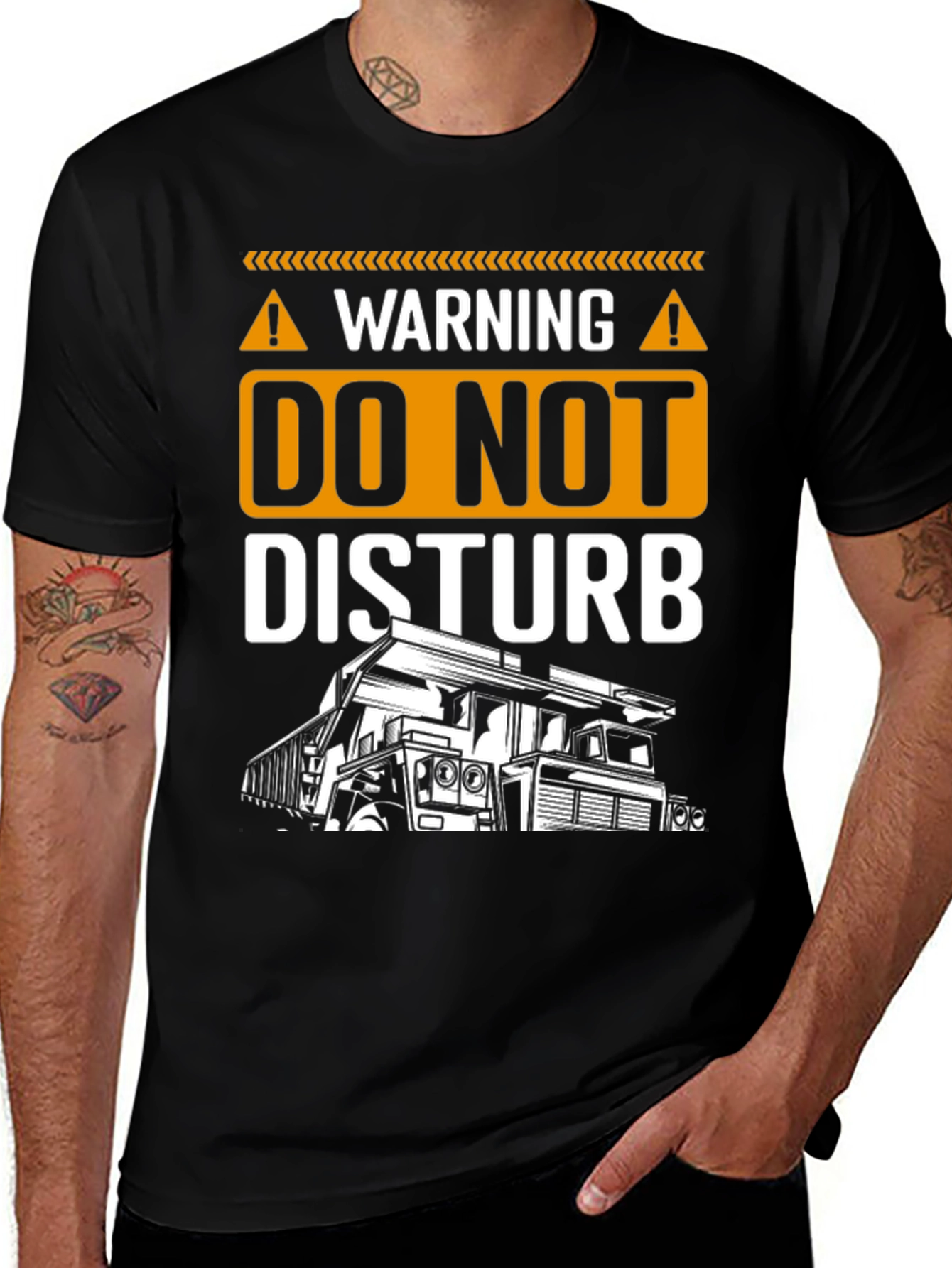 Variant 21 of Warning Do Not Disturb Train T-Shirt