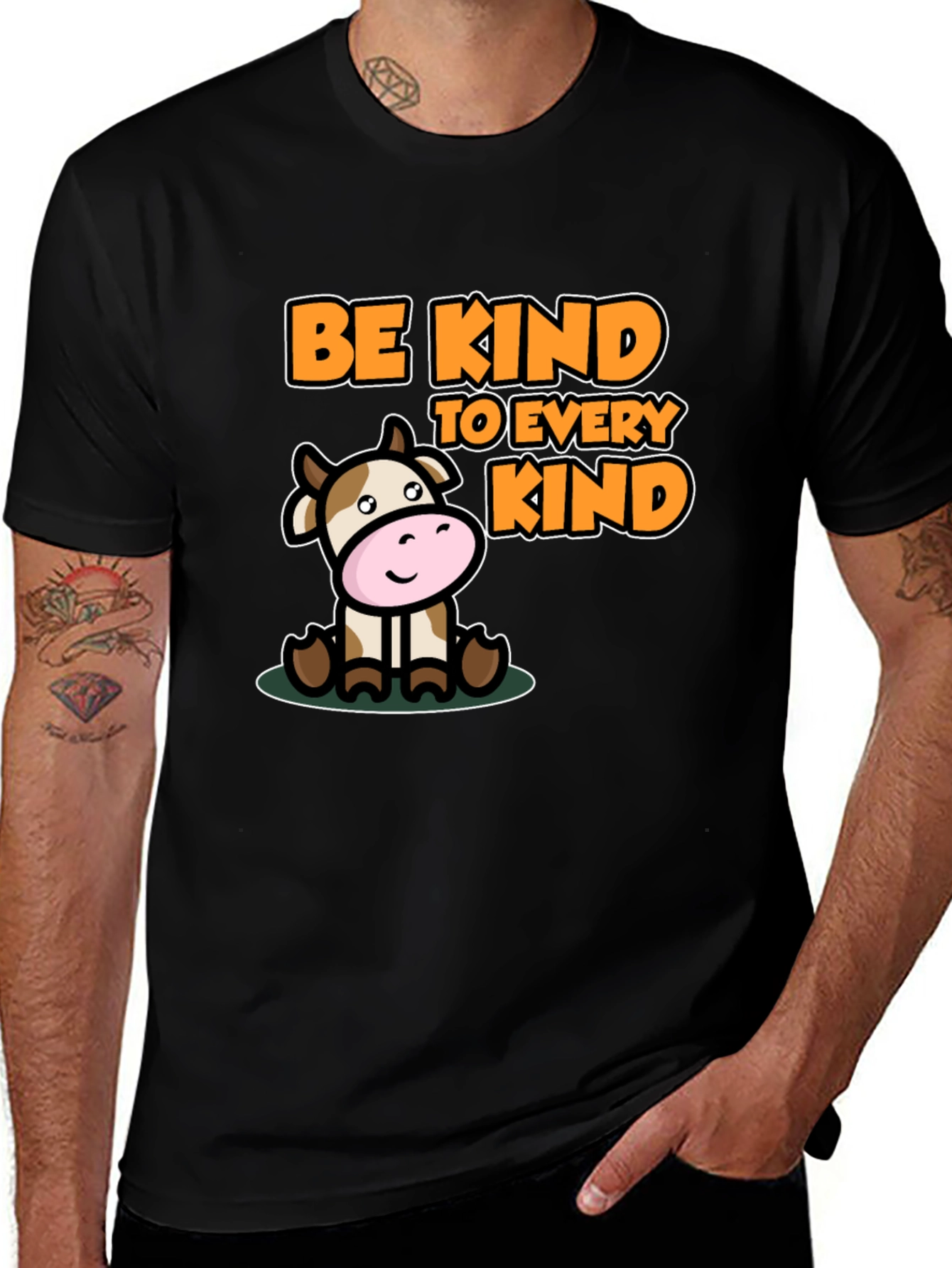 Variant 14 of Be Kind to Every Kind Black T-Shirt