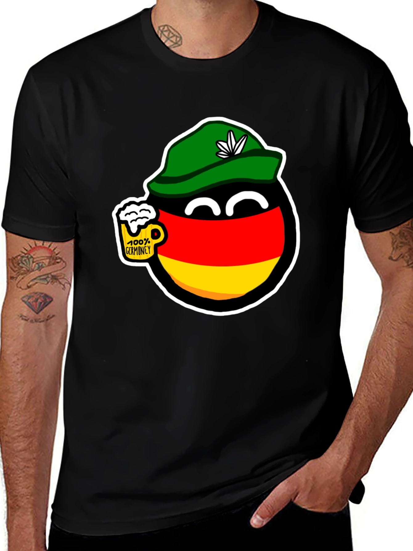 Variant 24 of Germany Ball T-Shirt