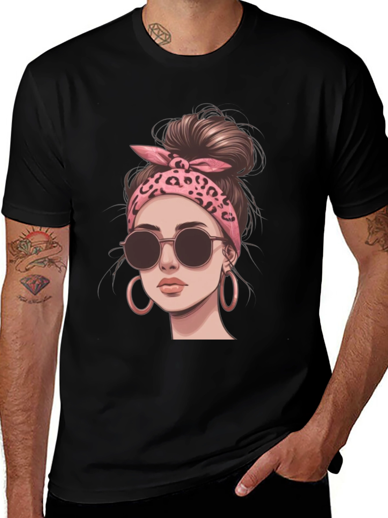 Variant 21 of Trendy Woman Graphic Tee - Stylish Casual Wear