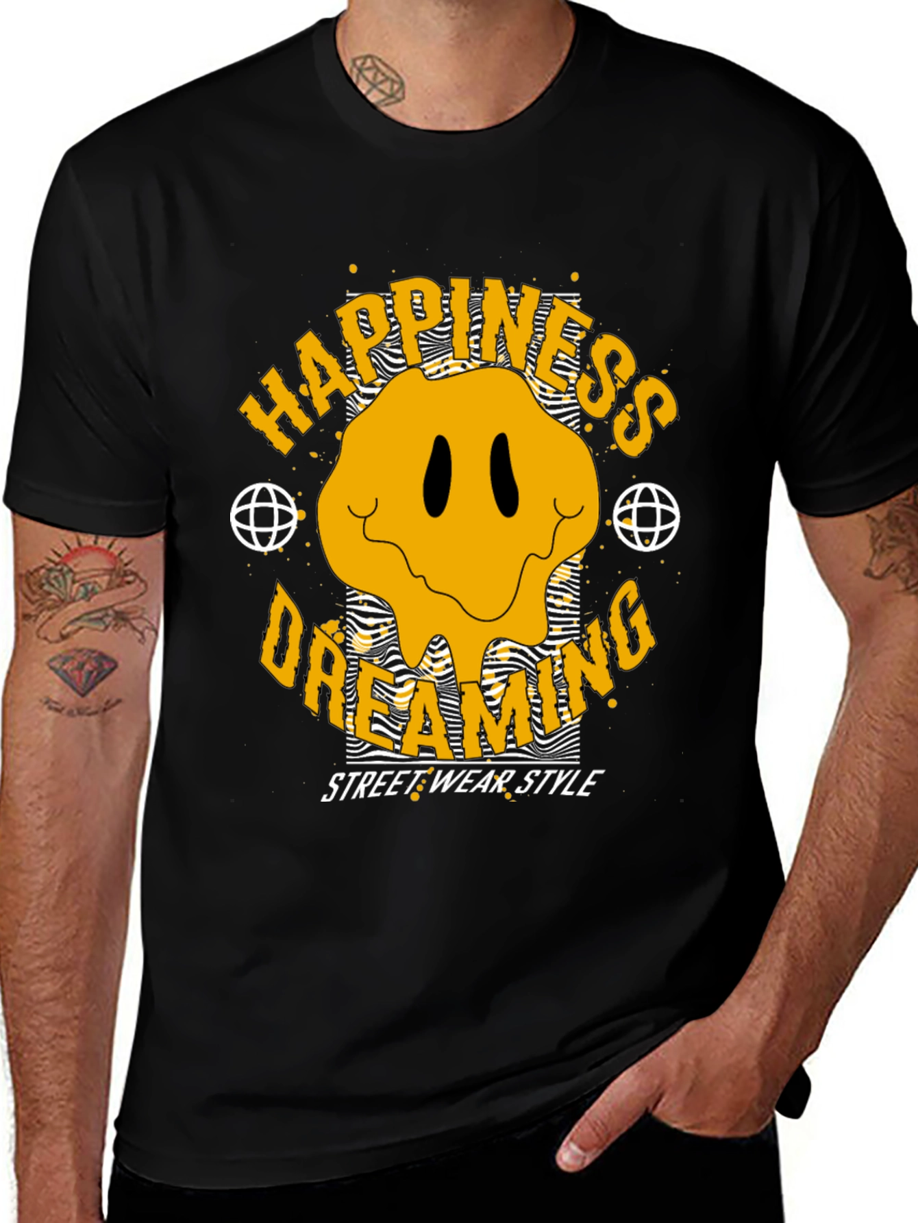 Variant 27 of Happiness Dreaming Graphic T-Shirt