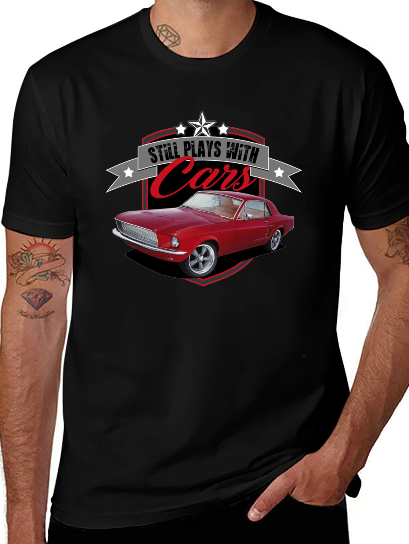 Variant 24 of Still Plays With Cars T-Shirt